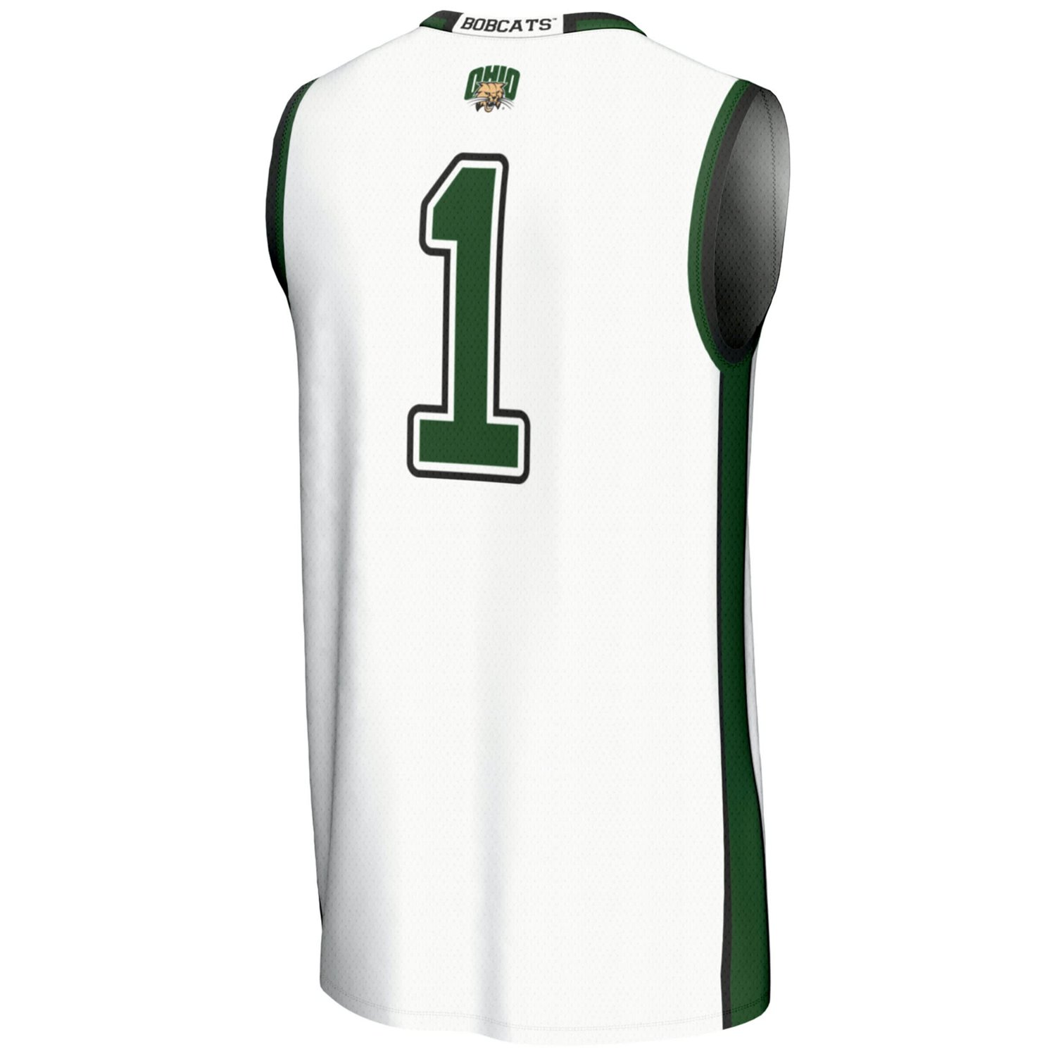 Male GameDay Greats 1 Ohio Bobcats Lightweight Basketball Jersey - view number 3