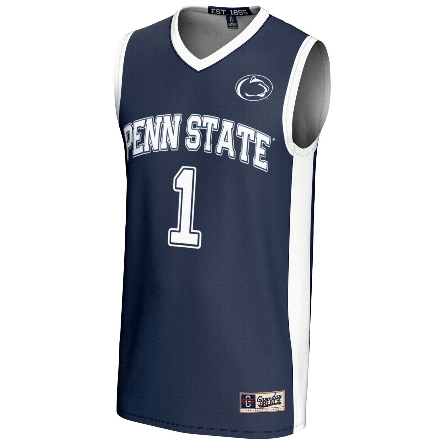 Male GameDay Greats 1 Penn State Nittany Lions Lightweight Basketball Jersey - view number 2