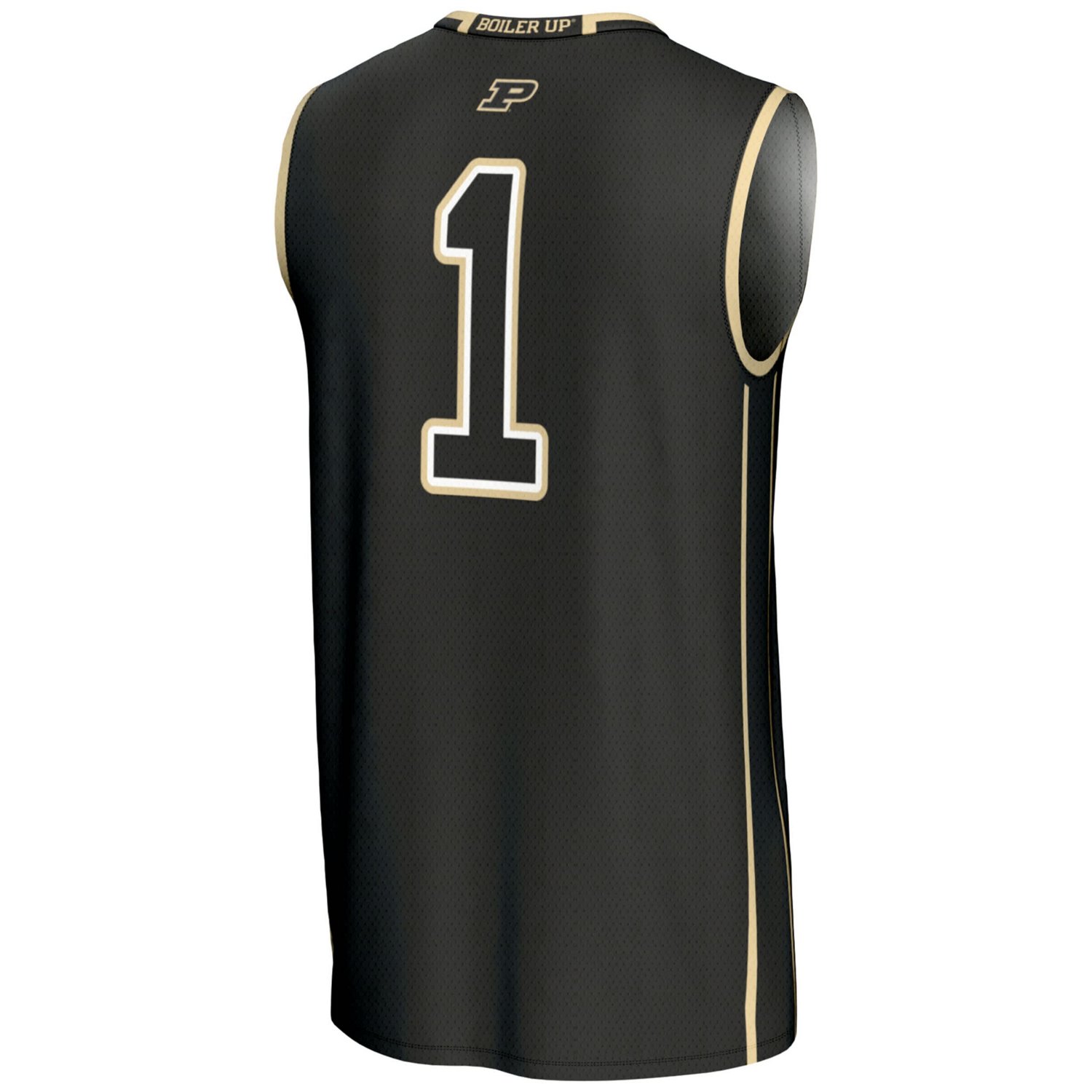 Male GameDay Greats 1 Purdue Boilermakers Lightweight Basketball Jersey - view number 3