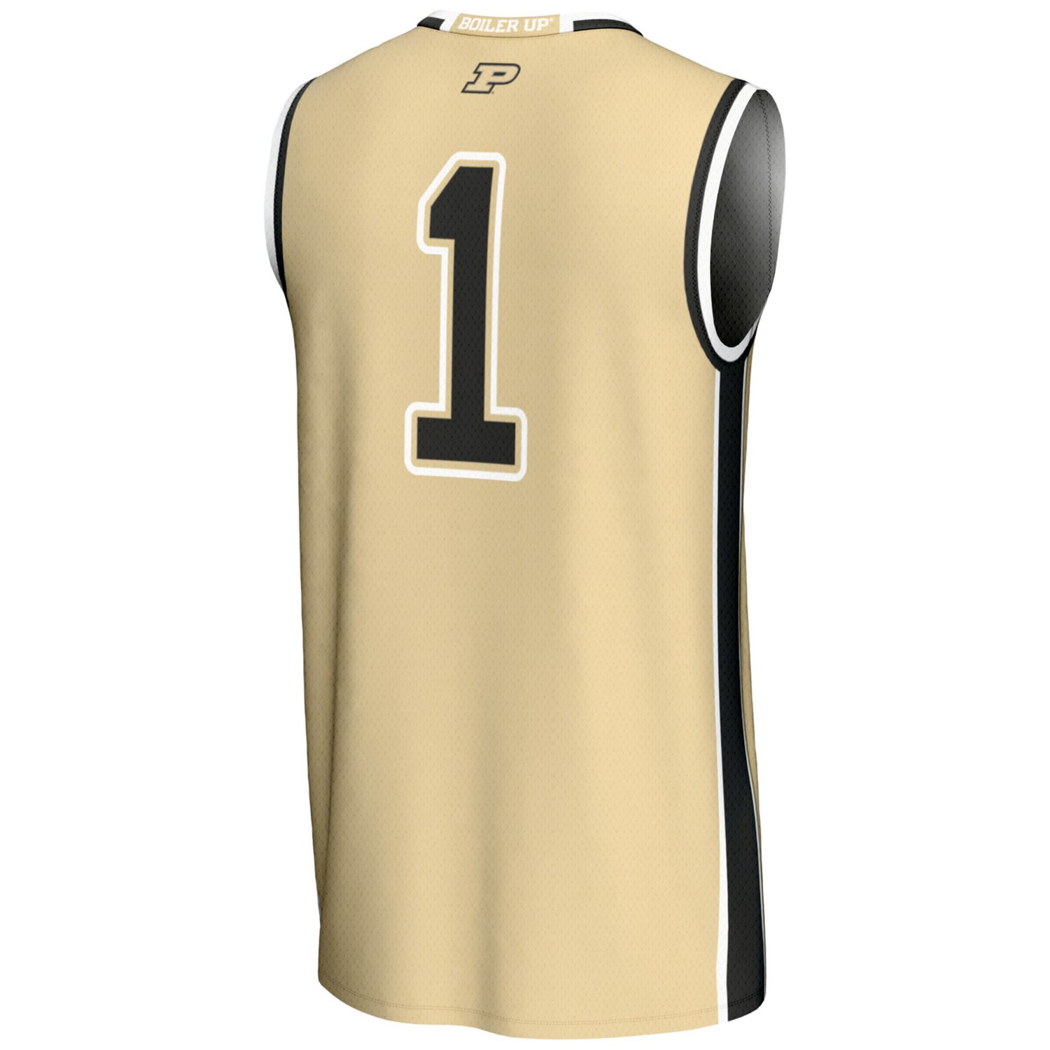 Male GameDay Greats 1 Purdue Boilermakers Lightweight Basketball Jersey - view number 3