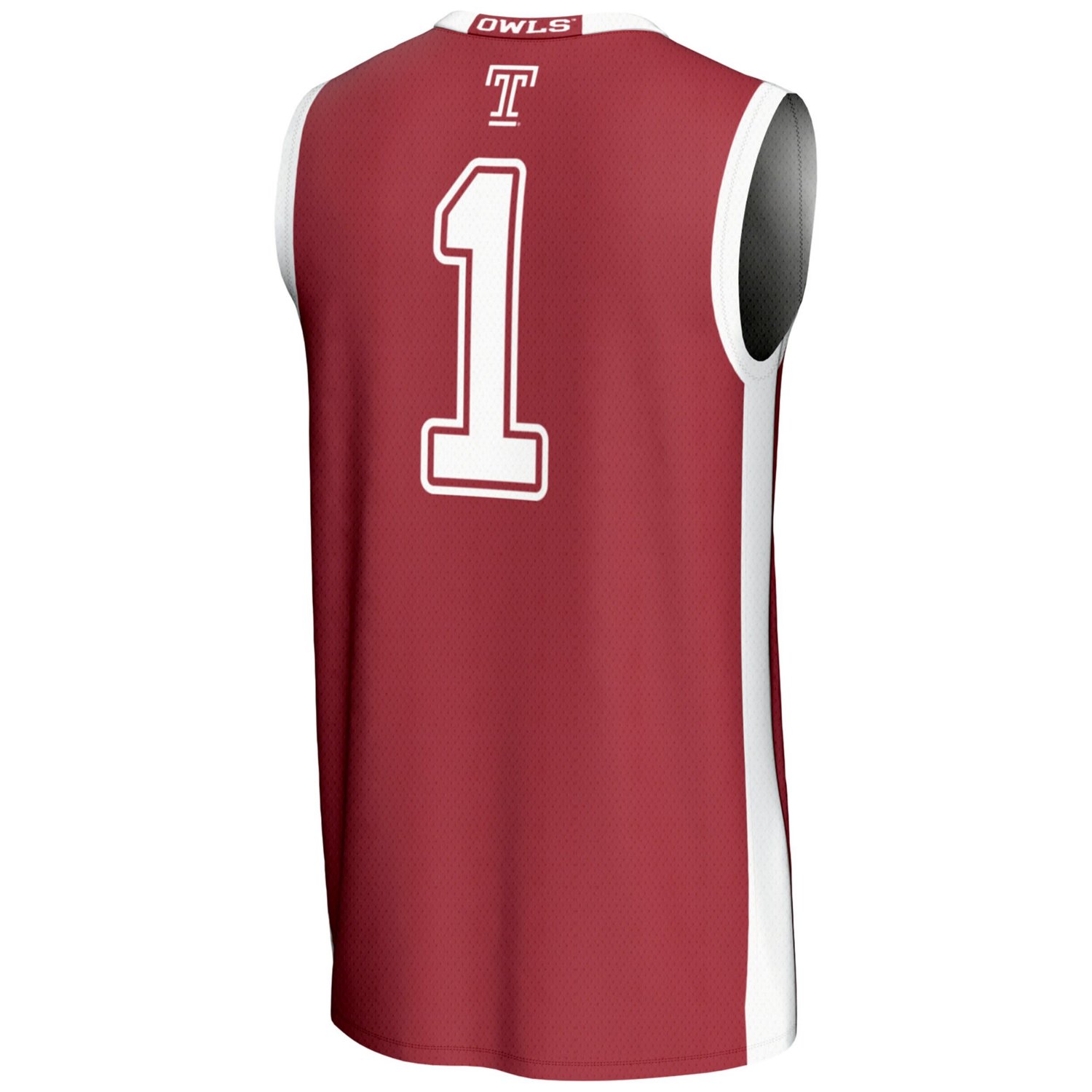 Male GameDay Greats 1 Temple Owls Lightweight Basketball Jersey - view number 3