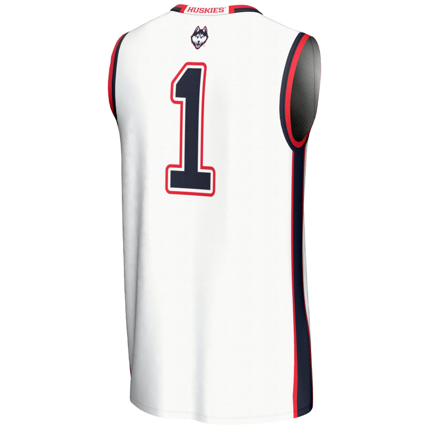 Male GameDay Greats 1 UConn Huskies Lightweight Basketball Jersey - view number 3