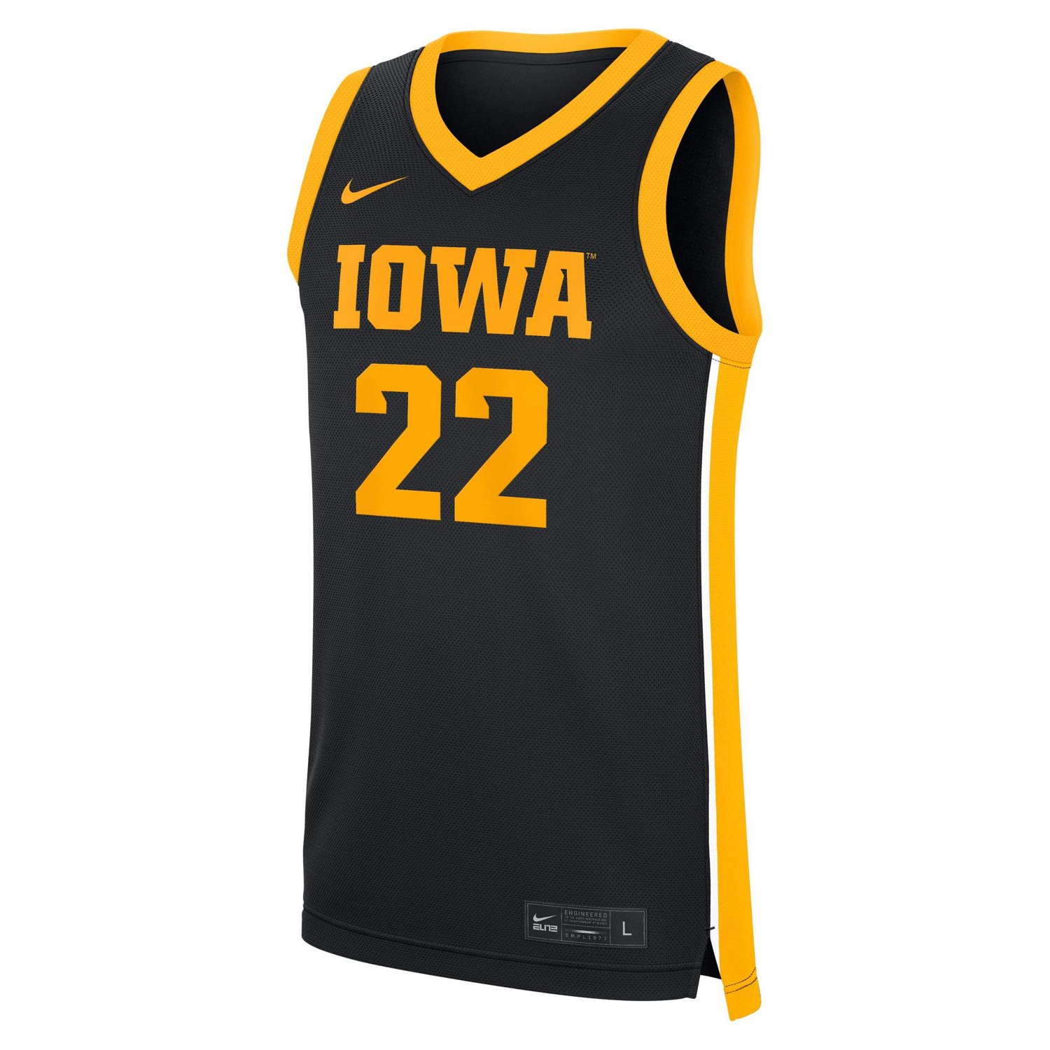 Men's Nike Caitlin Clark Iowa Hawkeyes Home Replica Basketball Jersey - view number 2