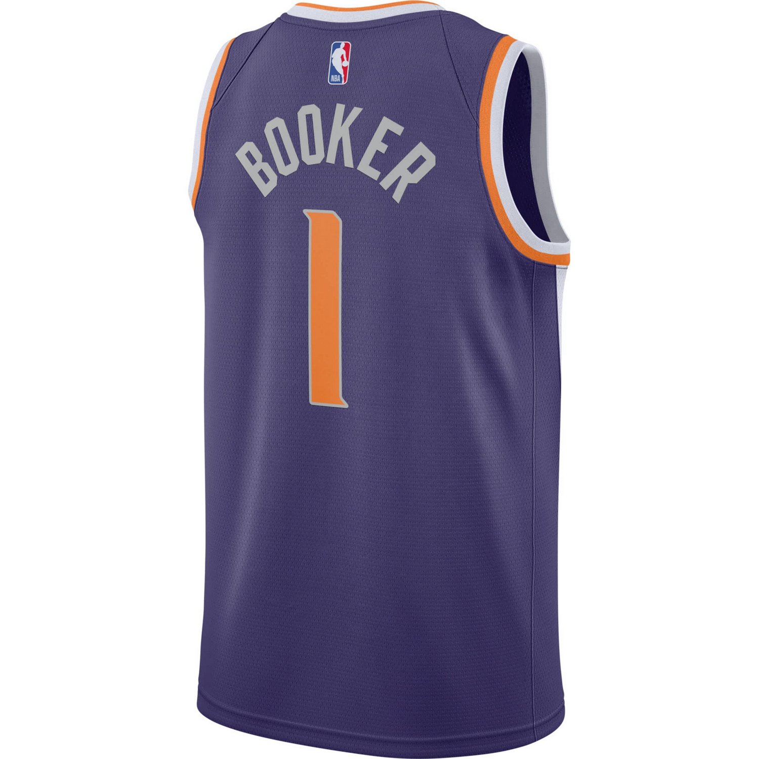 Men's Nike Devin Booker Phoenix Suns 2020 21 Swingman Jersey - Icon Edition - view number 3