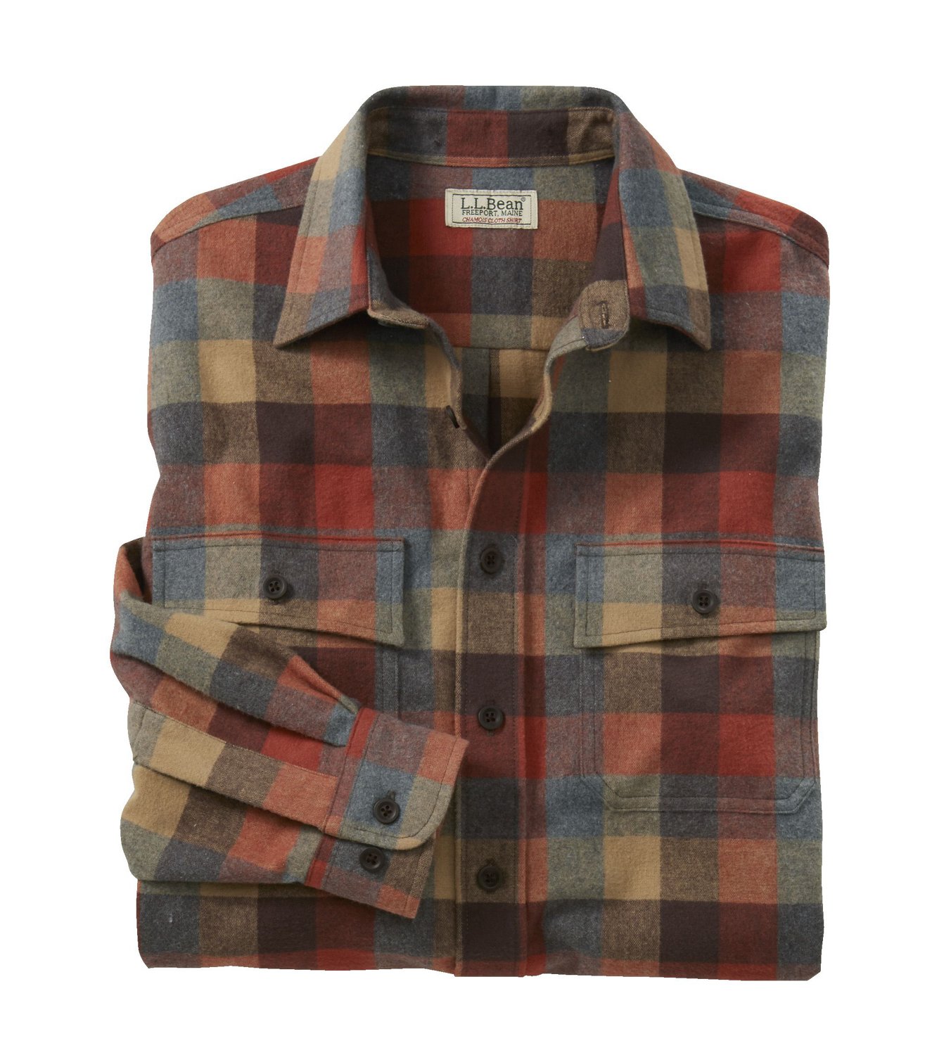 Men's Plaid Chamois Long Sleeve Shirt - view number 4