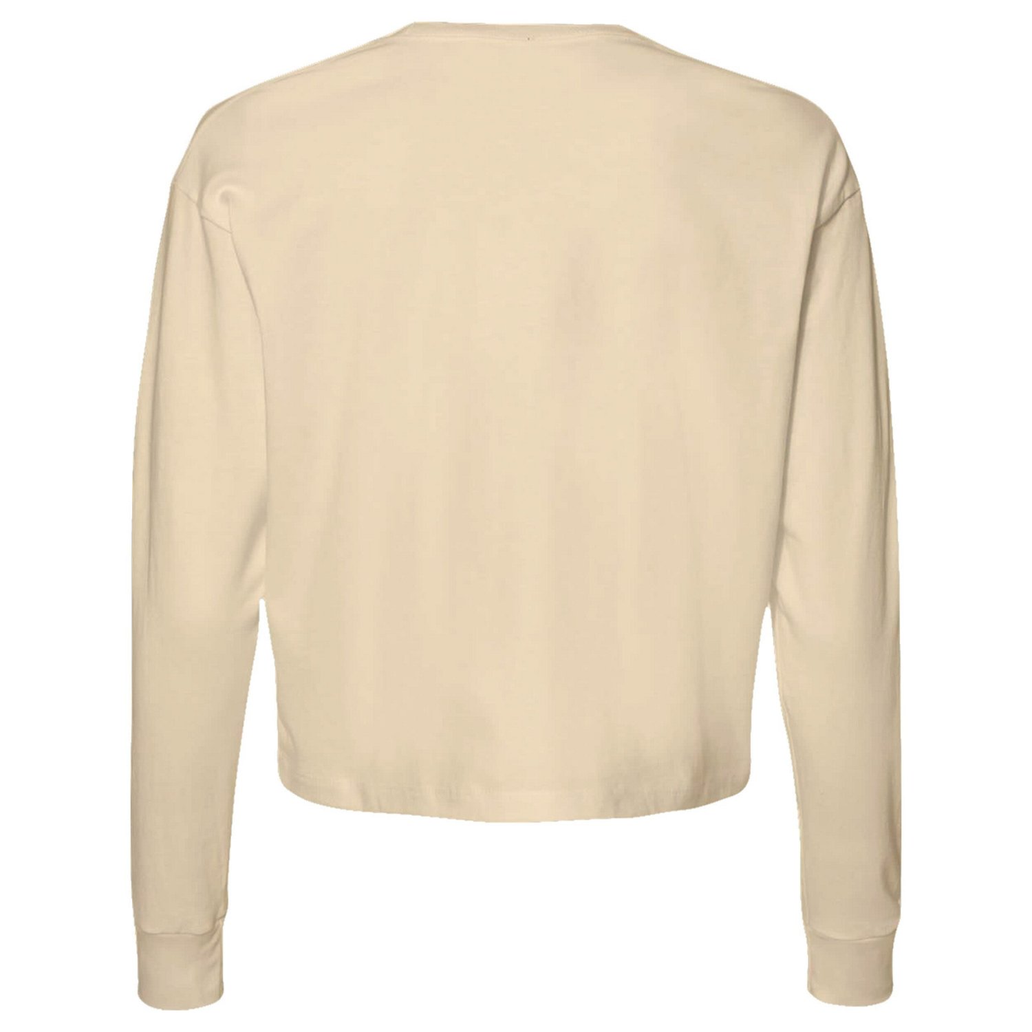 Michigan State Spartans Comfort Colors Basketball Cropped Long Sleeve T-Shirt - view number 3
