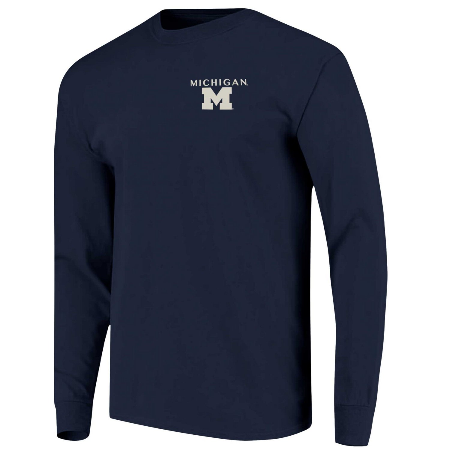 Michigan Wolverines Comfort Colors Campus Nights Long Sleeve T-Shirt - view number 2