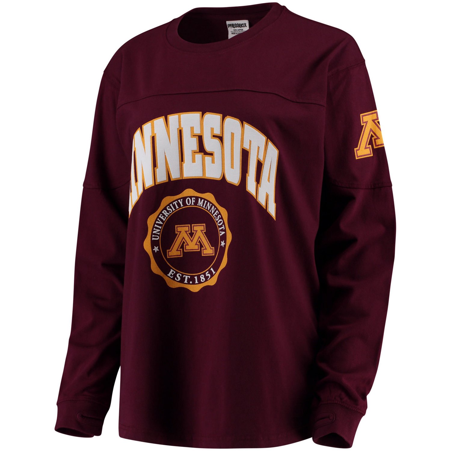Minnesota Golden Gophers Edith Long Sleeve T-Shirt - view number 2