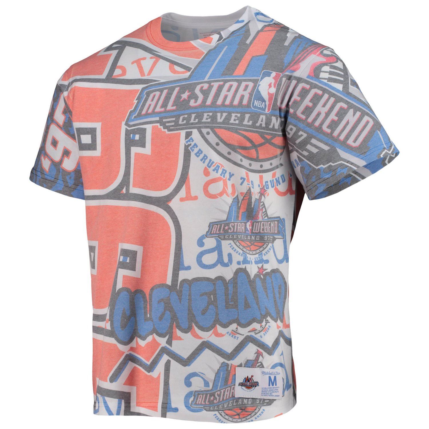 Mitchell  Ness 1997 NBA All-Star Game Hardwood Classics Jumbotron T-Shirt                                                        - view number 2