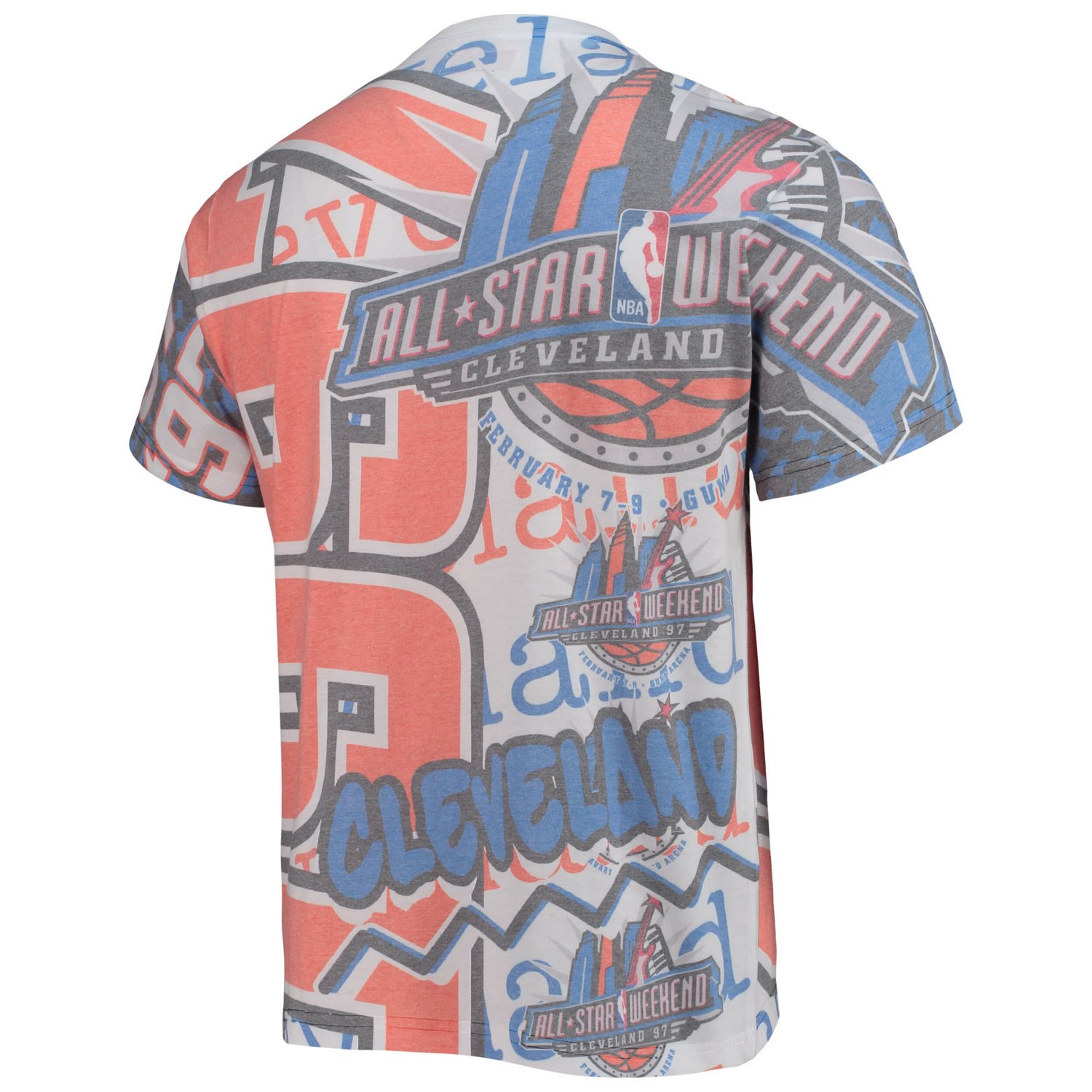 Mitchell  Ness 1997 NBA All-Star Game Hardwood Classics Jumbotron T-Shirt                                                        - view number 3