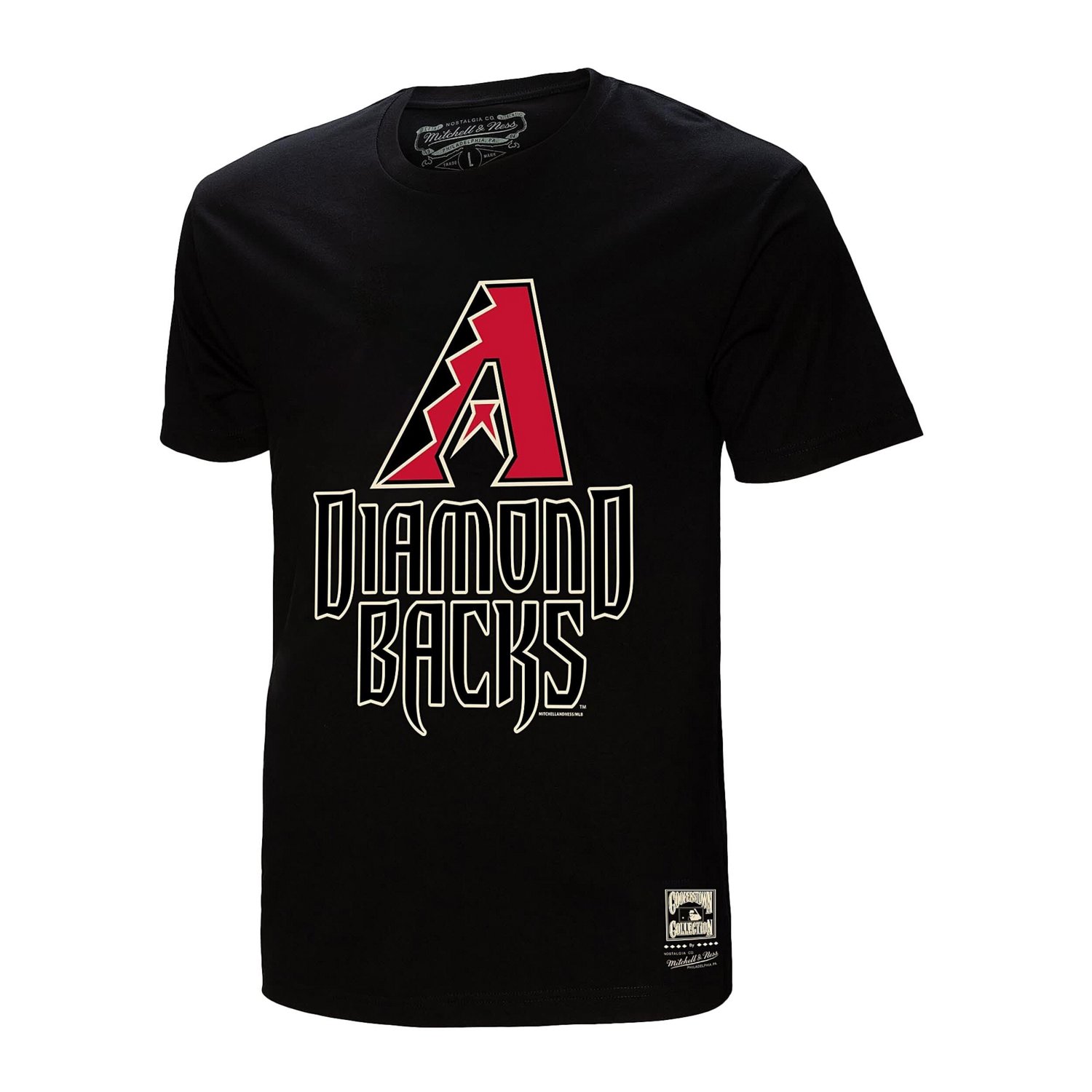 Mitchell  Ness Arizona Diamondbacks Cooperstown Collection Logo T-Shirt                                                          - view number 2