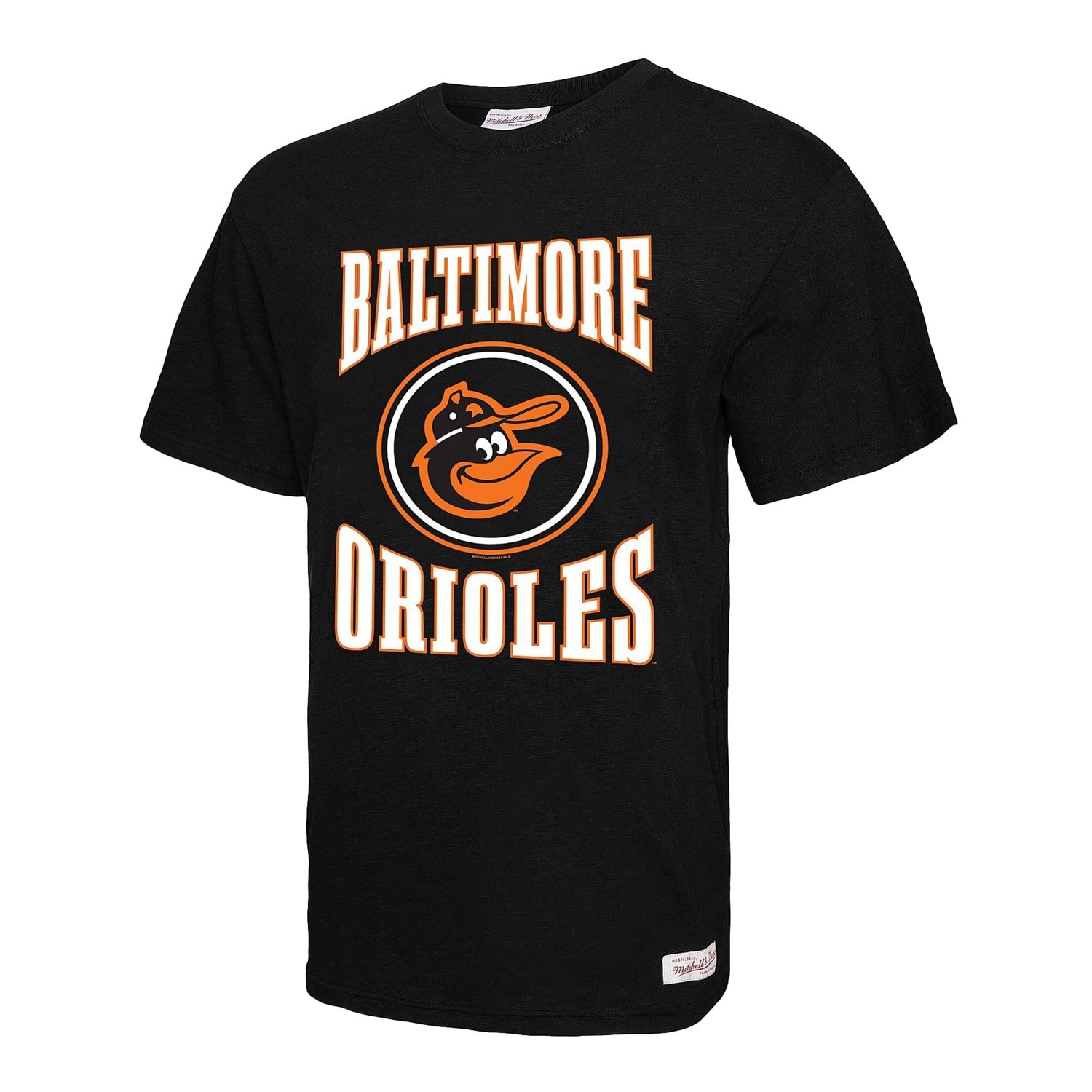 Mitchell  Ness Baltimore Orioles Arched Logo Slub T-Shirt - view number 2