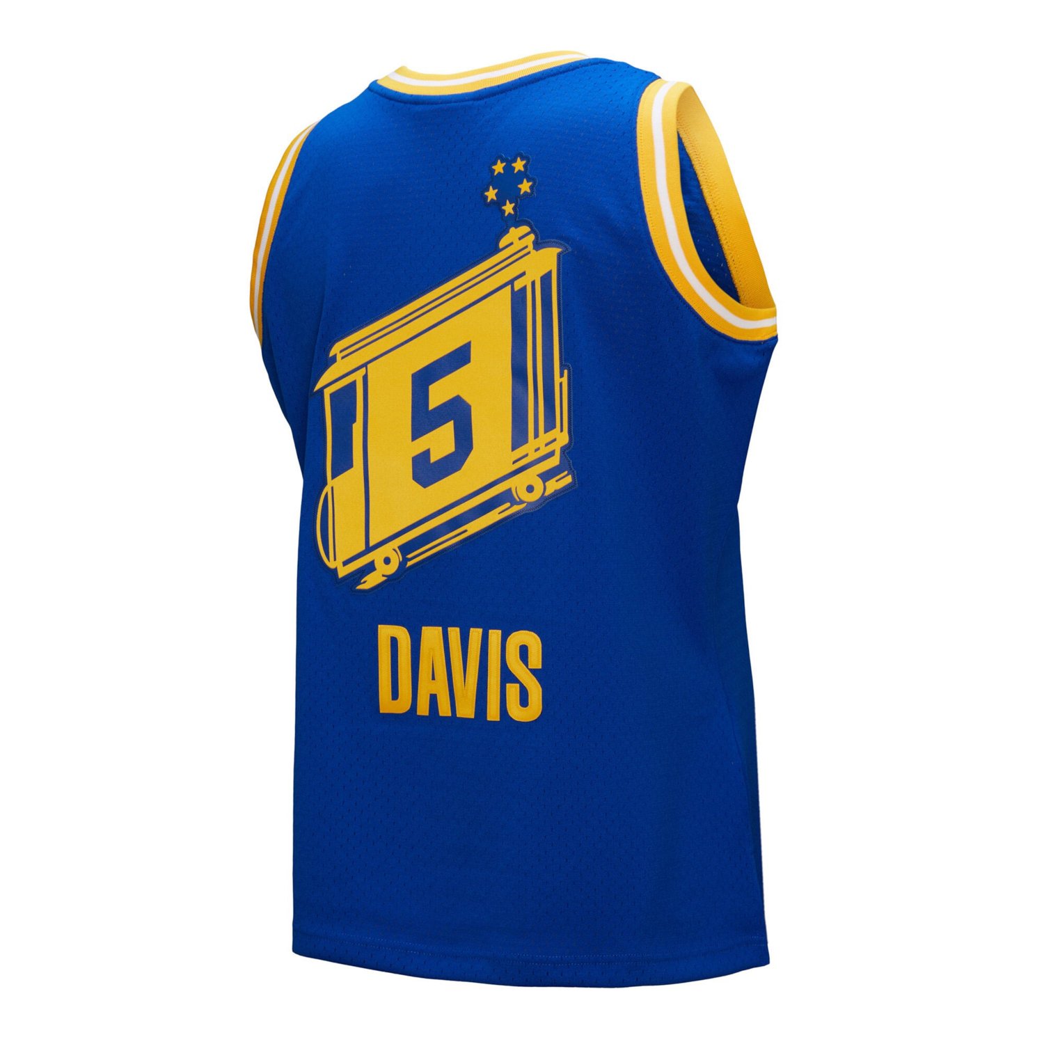 Mitchell  Ness Baron Davis Golden State Warriors Hardwood Classics 2004 05 Swingman Jersey                                       - view number 3