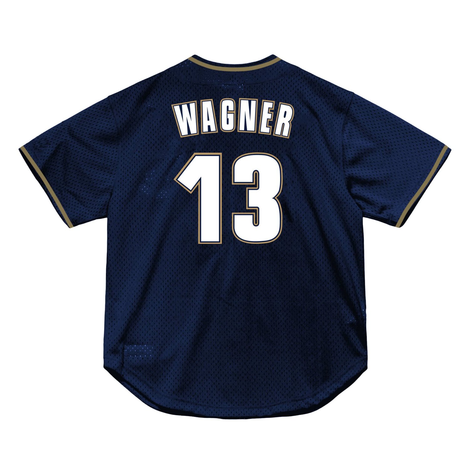 Mitchell  Ness Billy Wagner Houston Astros Authentic Batting Practice Jersey - view number 3