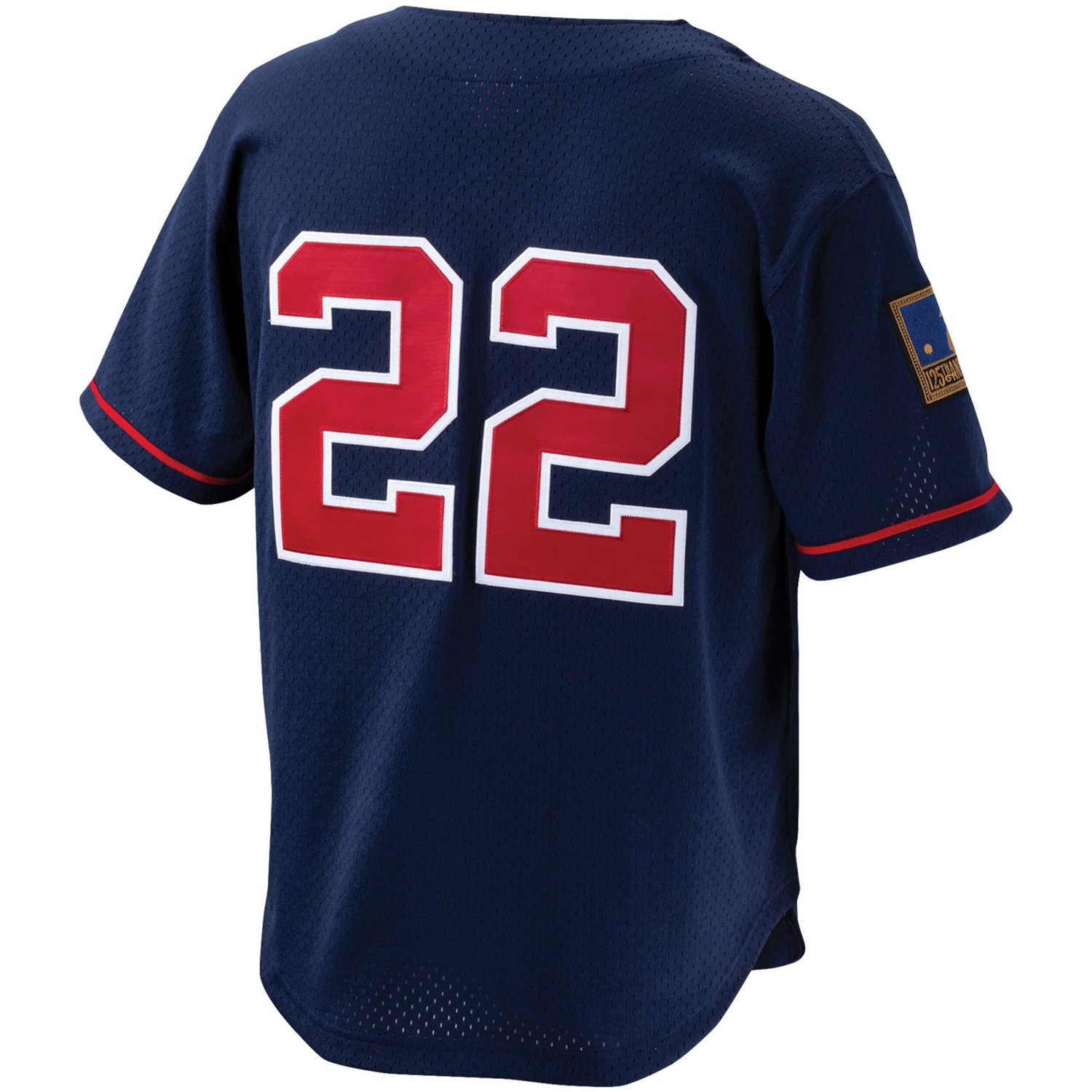 Mitchell  Ness Bo Jackson California Angels Cooperstown Collection Mesh Batting Practice Button-Up Jersey - view number 3