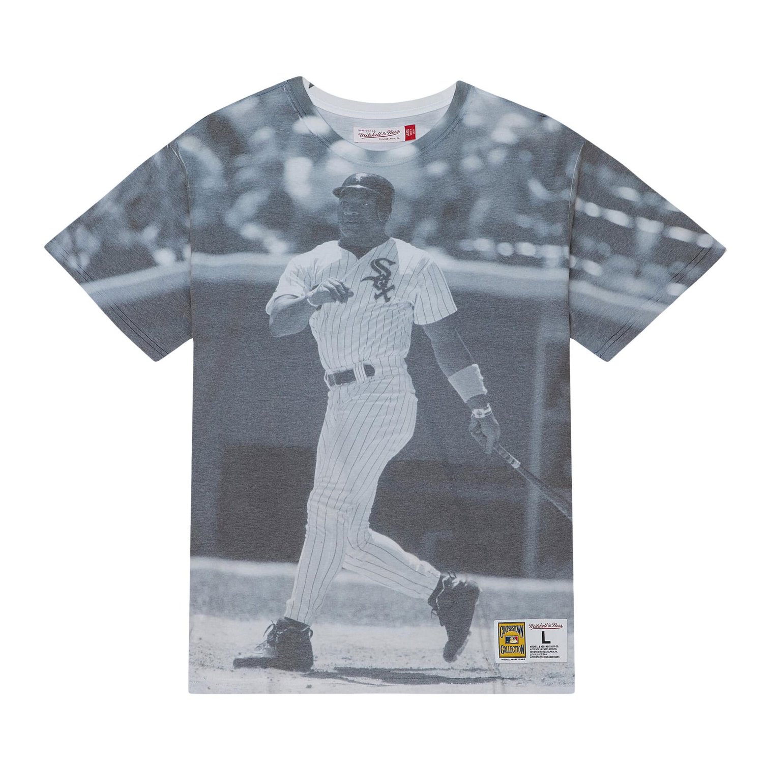 Mitchell  Ness Bo Jackson Chicago Sox Cooperstown Collection Highlight Sublimated Player Graphic T-Shirt