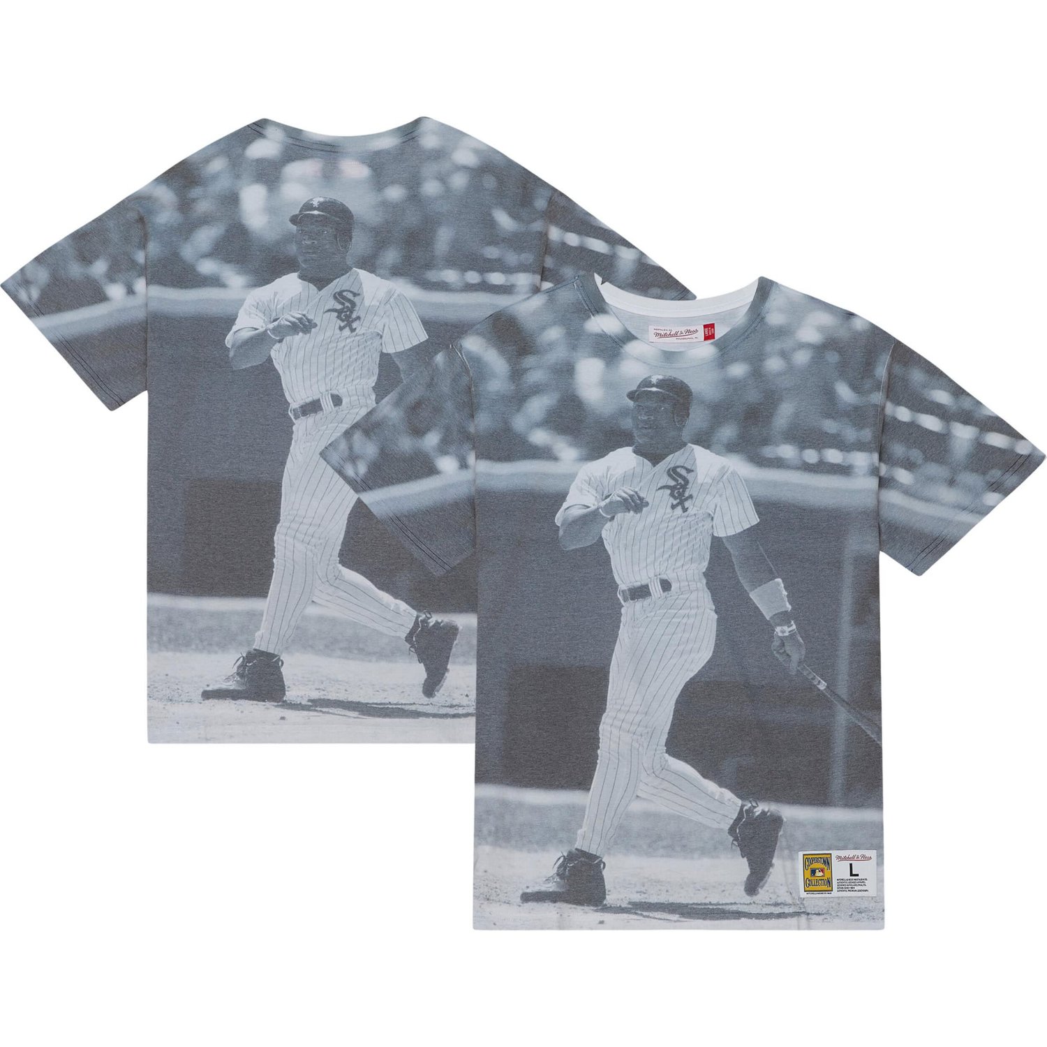 Mitchell  Ness Bo Jackson Chicago Sox Cooperstown Collection Highlight Sublimated Player Graphic T-Shirt