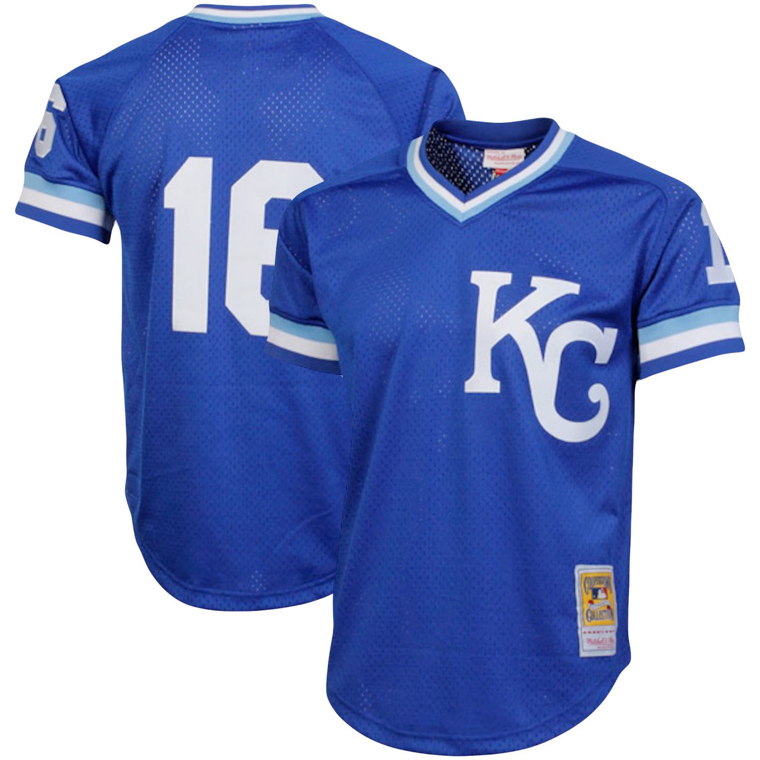 Mitchell  Ness Bo Jackson Kansas City s Cooperstown Collection Big Tall Mesh Batting Practice Jersey