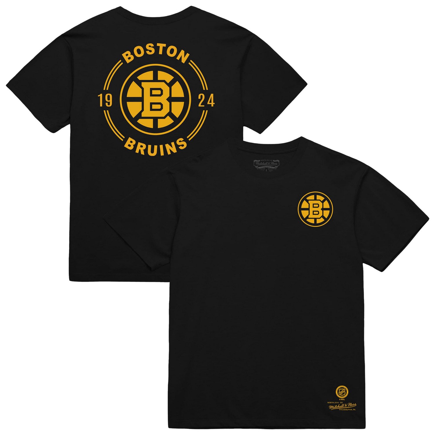 Mitchell  Ness Boston Bruins Core Penalty Box 30 T-Shirt