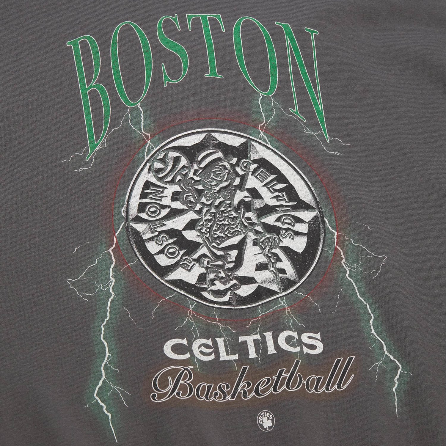 Mitchell  Ness Boston Celtics Hardwood Classics Lightweight Pullover Sweatshirt