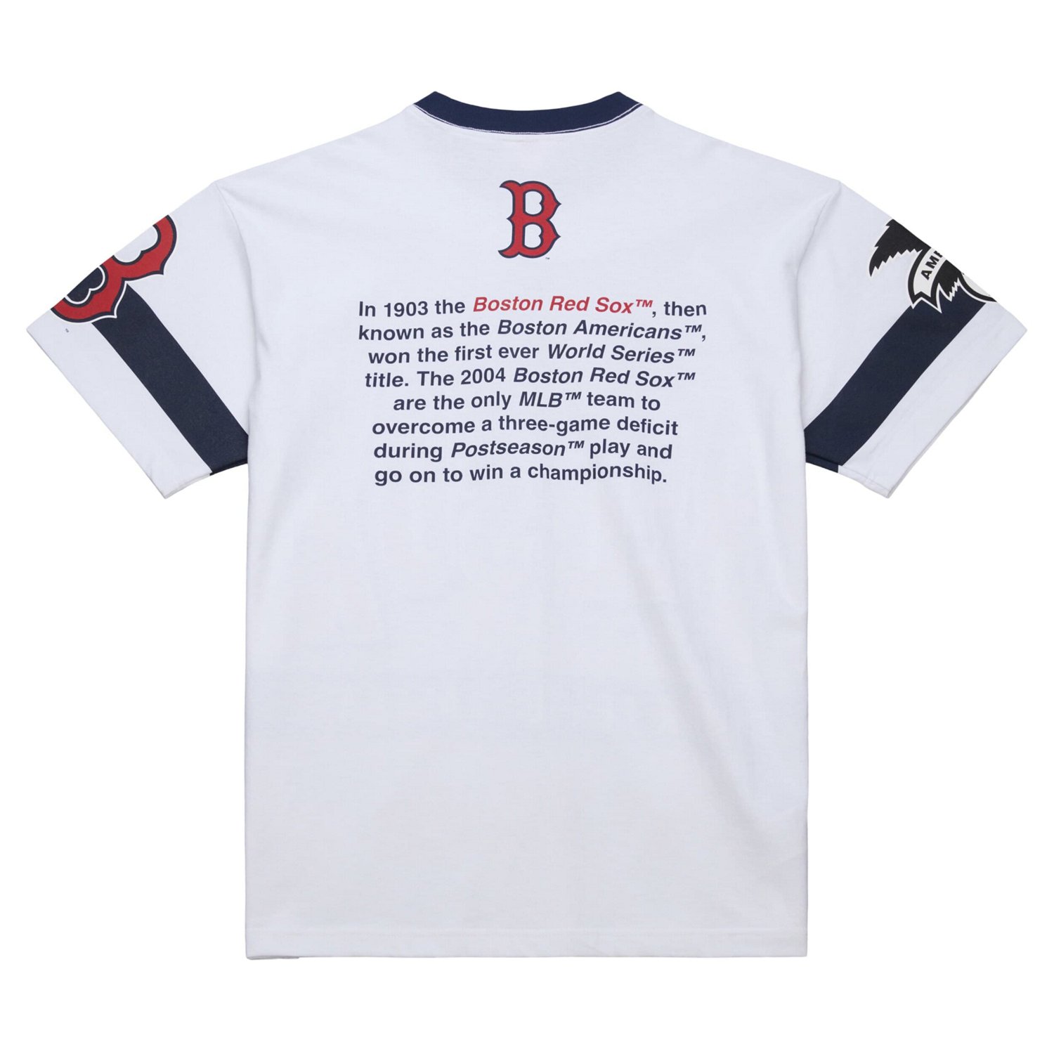 Mitchell  Ness Boston Red Sox Cooperstown Collection Team Origins Premium T-Shirt