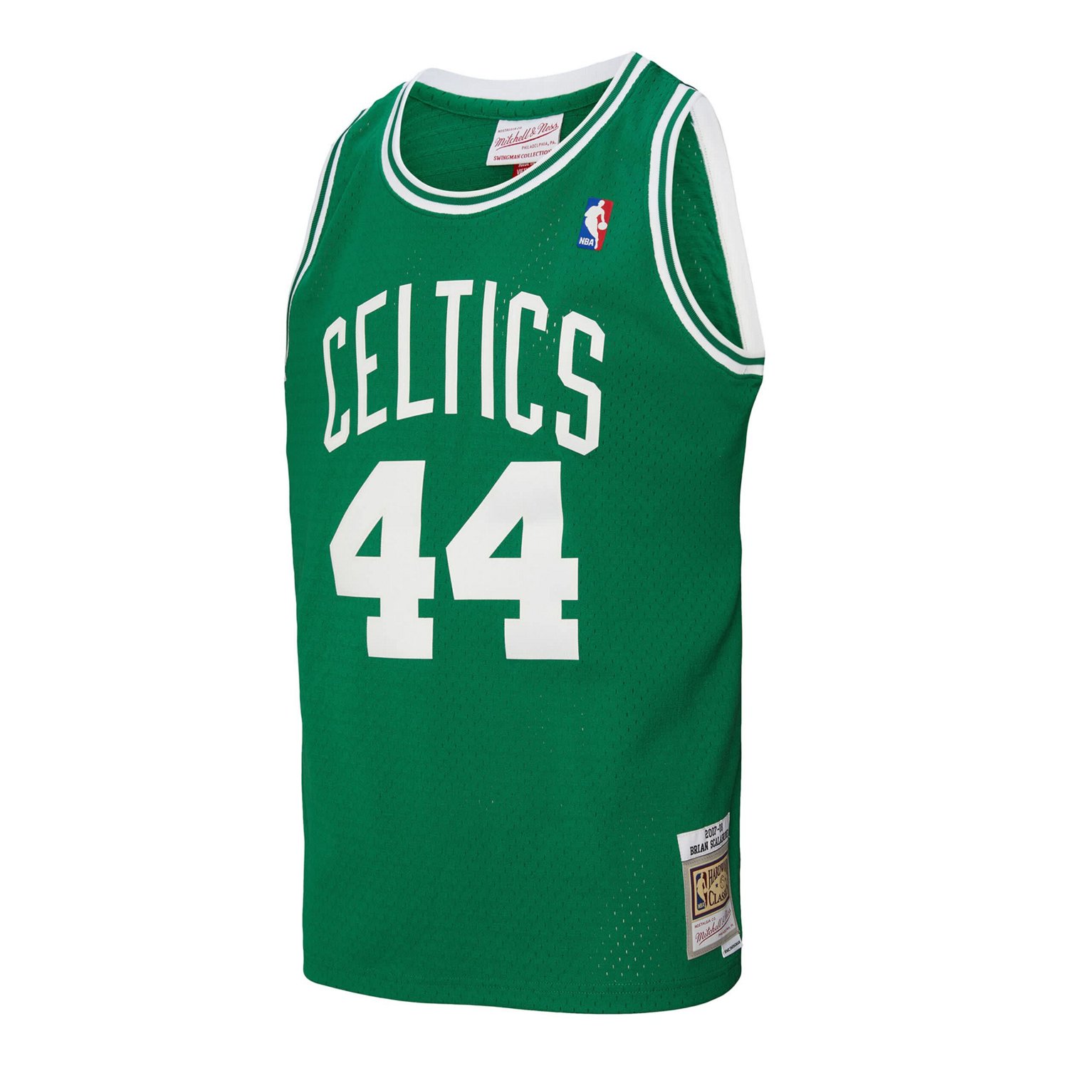 Mitchell  Ness Brian Scalabrine Kelly Boston Celtics 2007 08 Hardwood Classics Swingman Jersey - view number 2