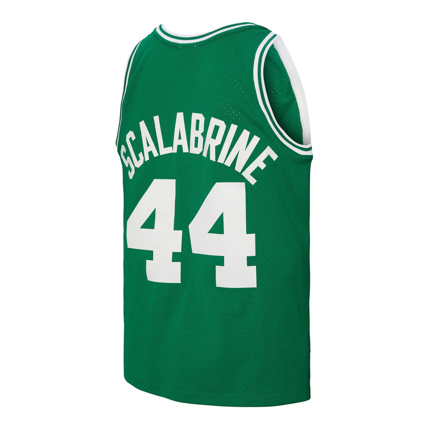 Mitchell  Ness Brian Scalabrine Kelly Boston Celtics 2007 08 Hardwood Classics Swingman Jersey - view number 3