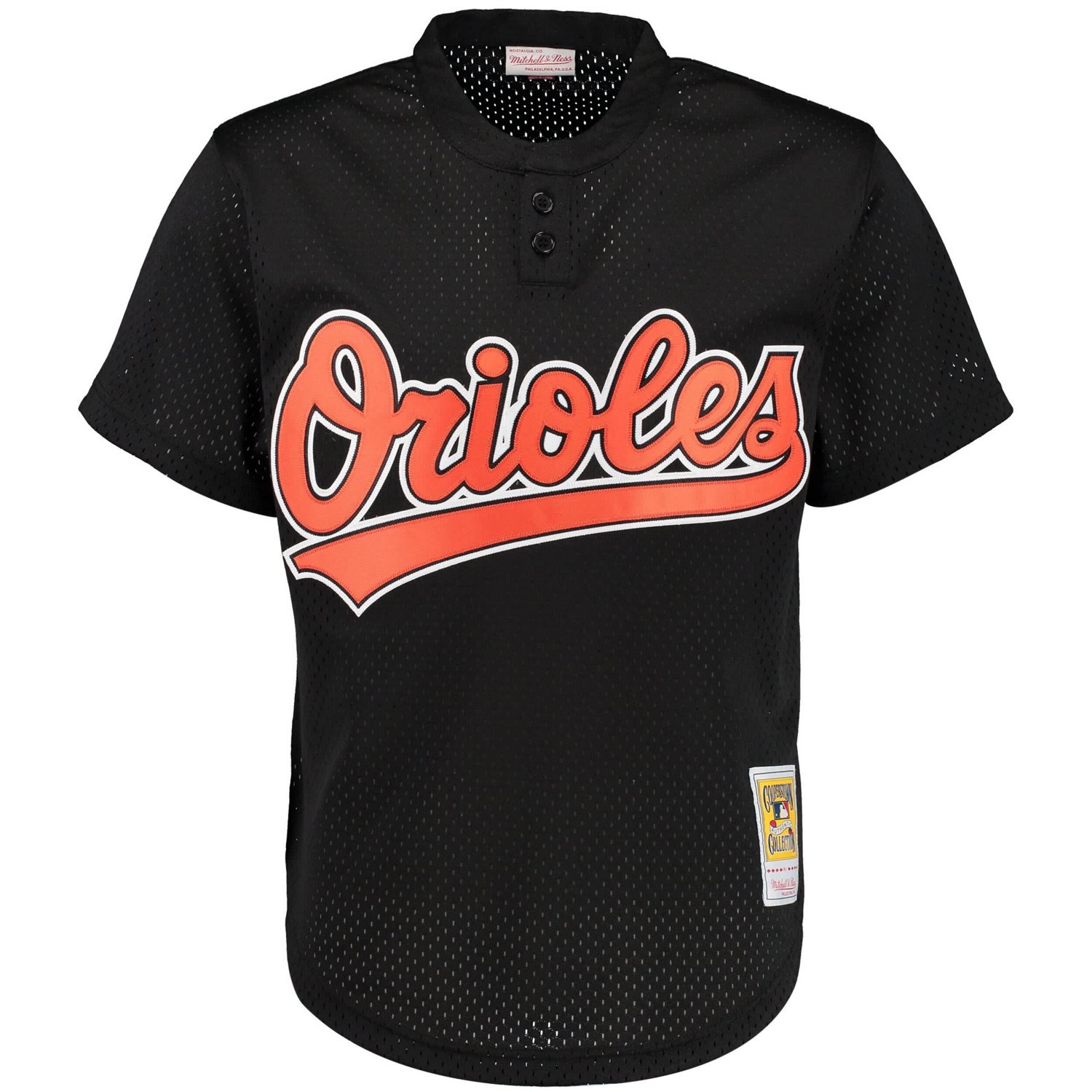 Mitchell  Ness Cal Ripken Jr Baltimore Orioles Cooperstown Mesh Batting Practice Jersey - view number 2
