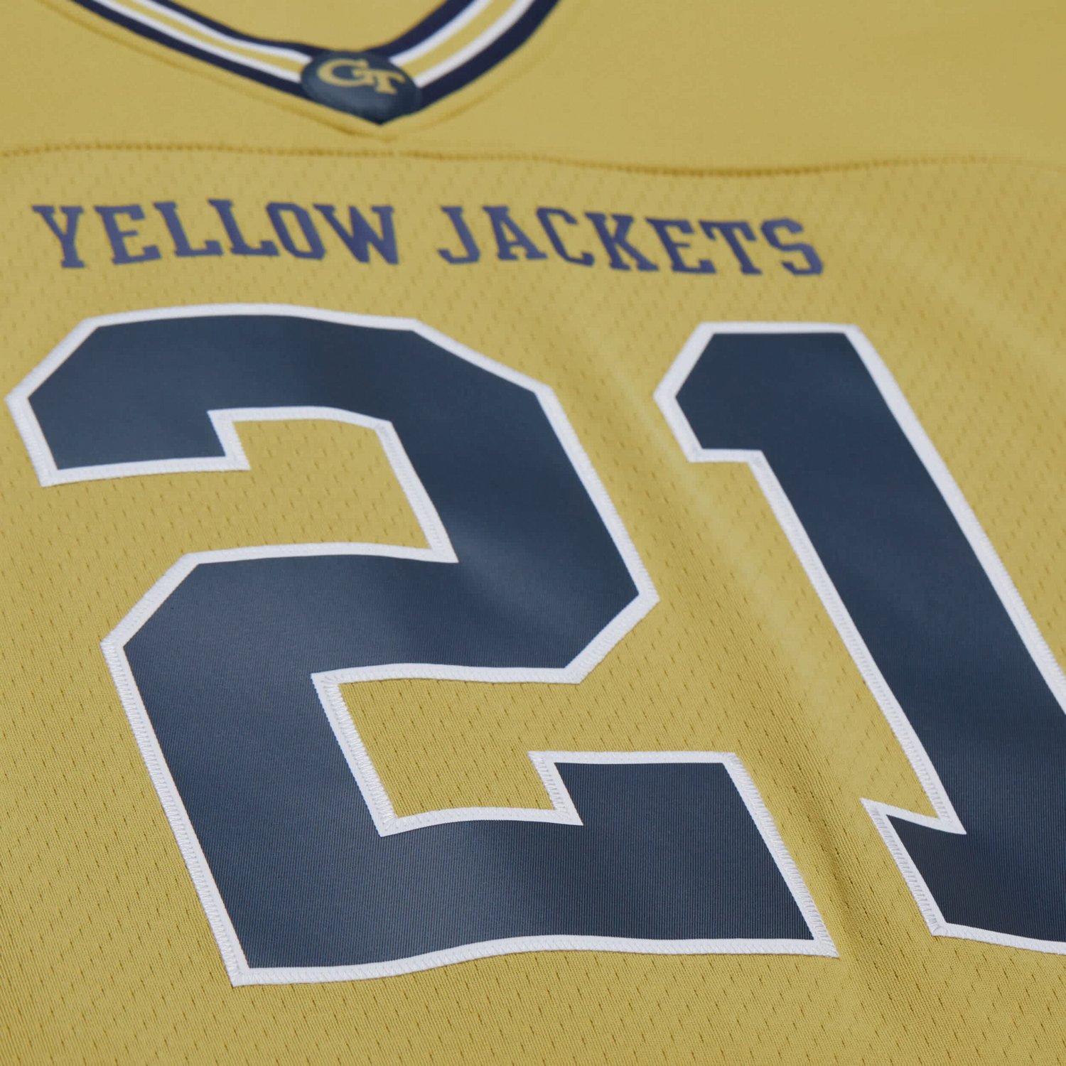 Mitchell  Ness Calvin Johnson Georgia Tech Yellow Jackets 2006 College Vault Legacy Jersey - view number 3