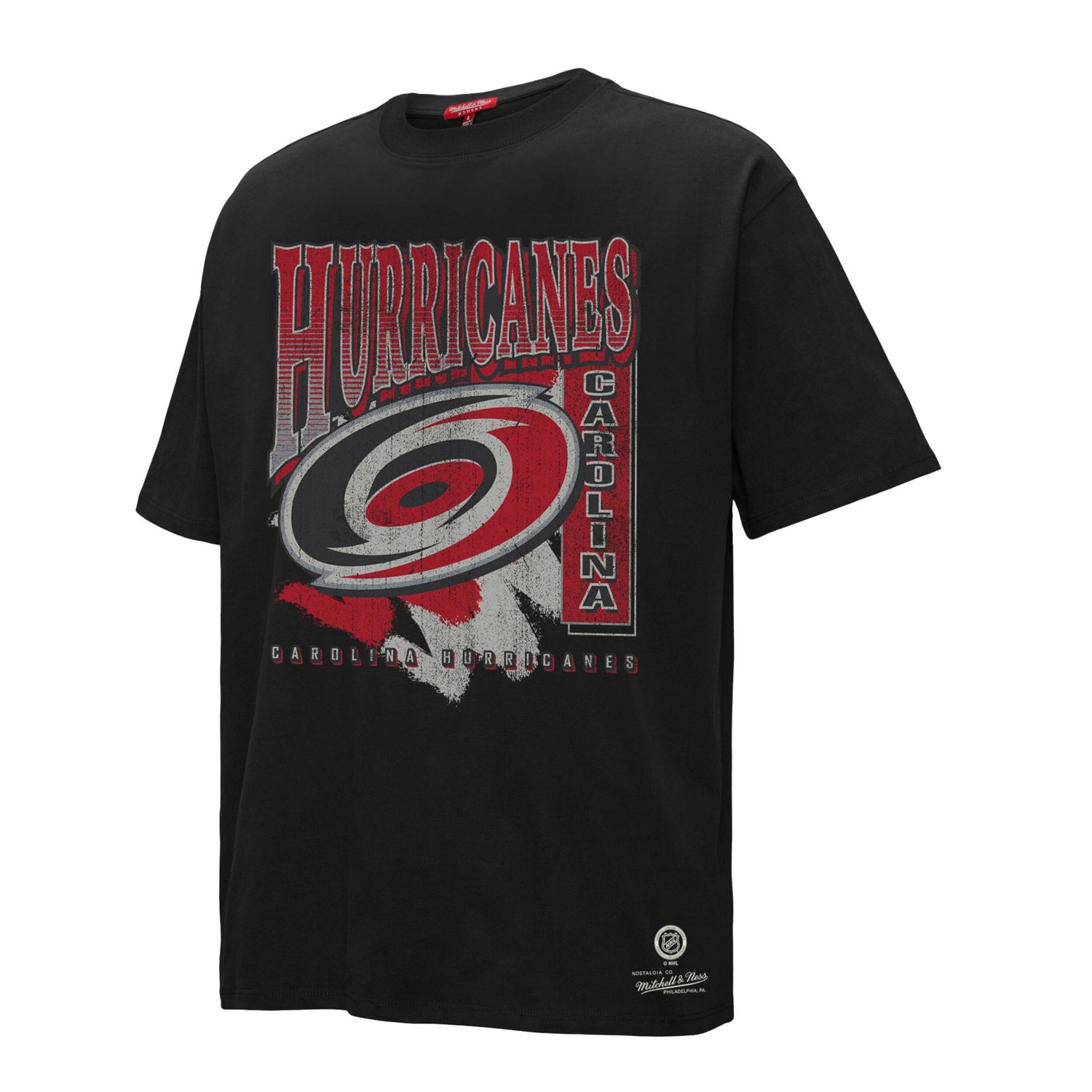 Mitchell  Ness Carolina Hurricanes Choppy Ice Boyfriend T-Shirt - view number 2