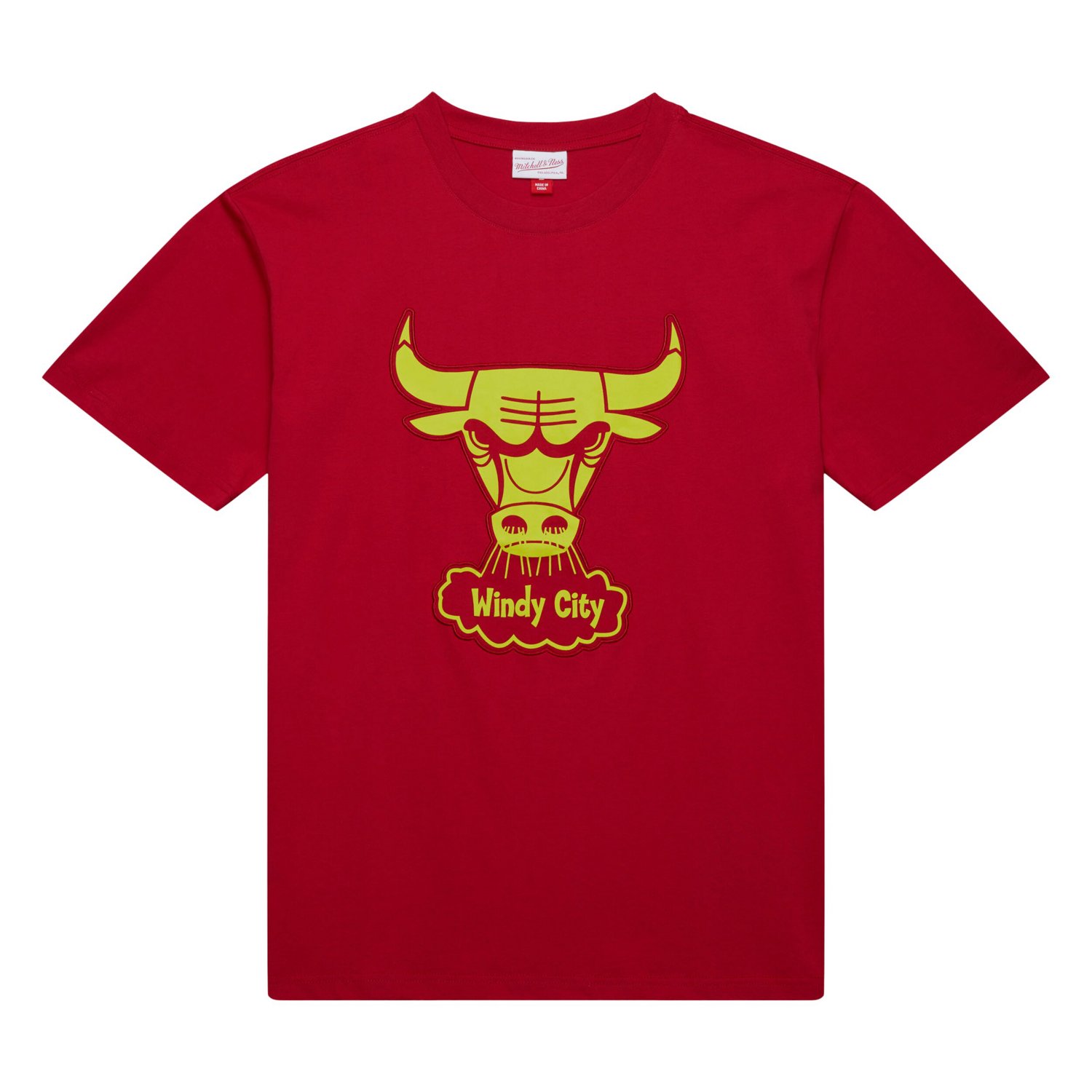 Mitchell  Ness Chicago Bulls Hardwood Classics Neon Nights Premium T-Shirt - view number 2