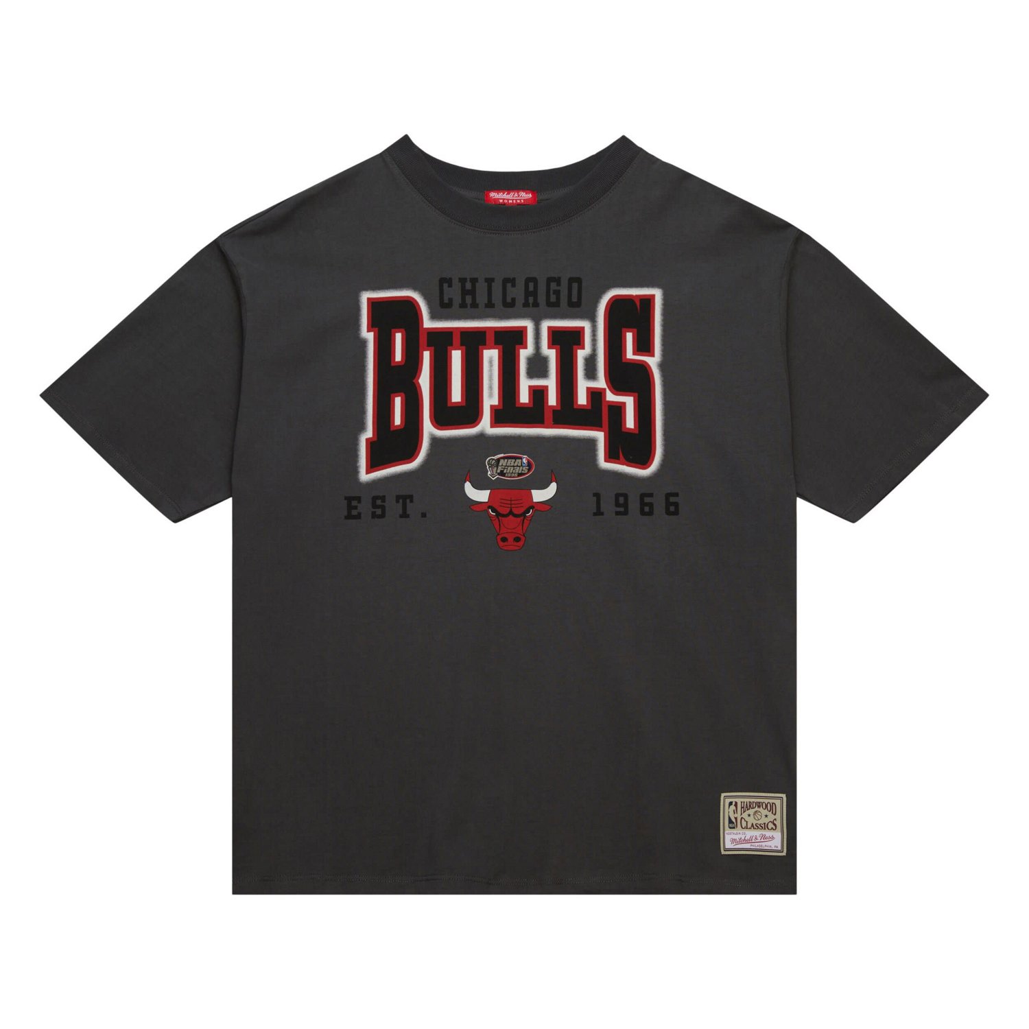 Mitchell  Ness Chicago Bulls Hardwood Classics Oversized Boyfriend T-Shirt - view number 2
