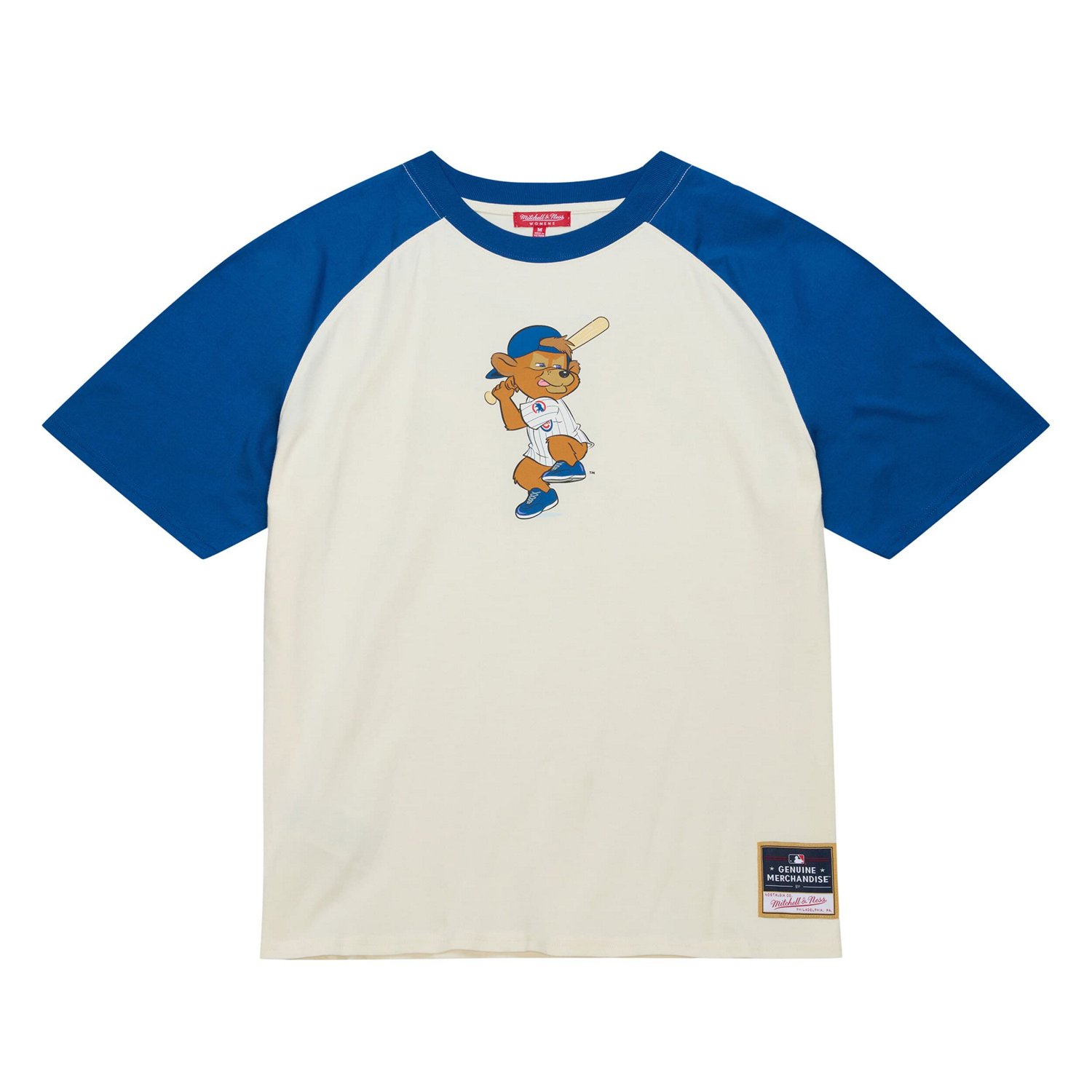 Mitchell  Ness Chicago Cubs Boyfriend Raglan T-Shirt