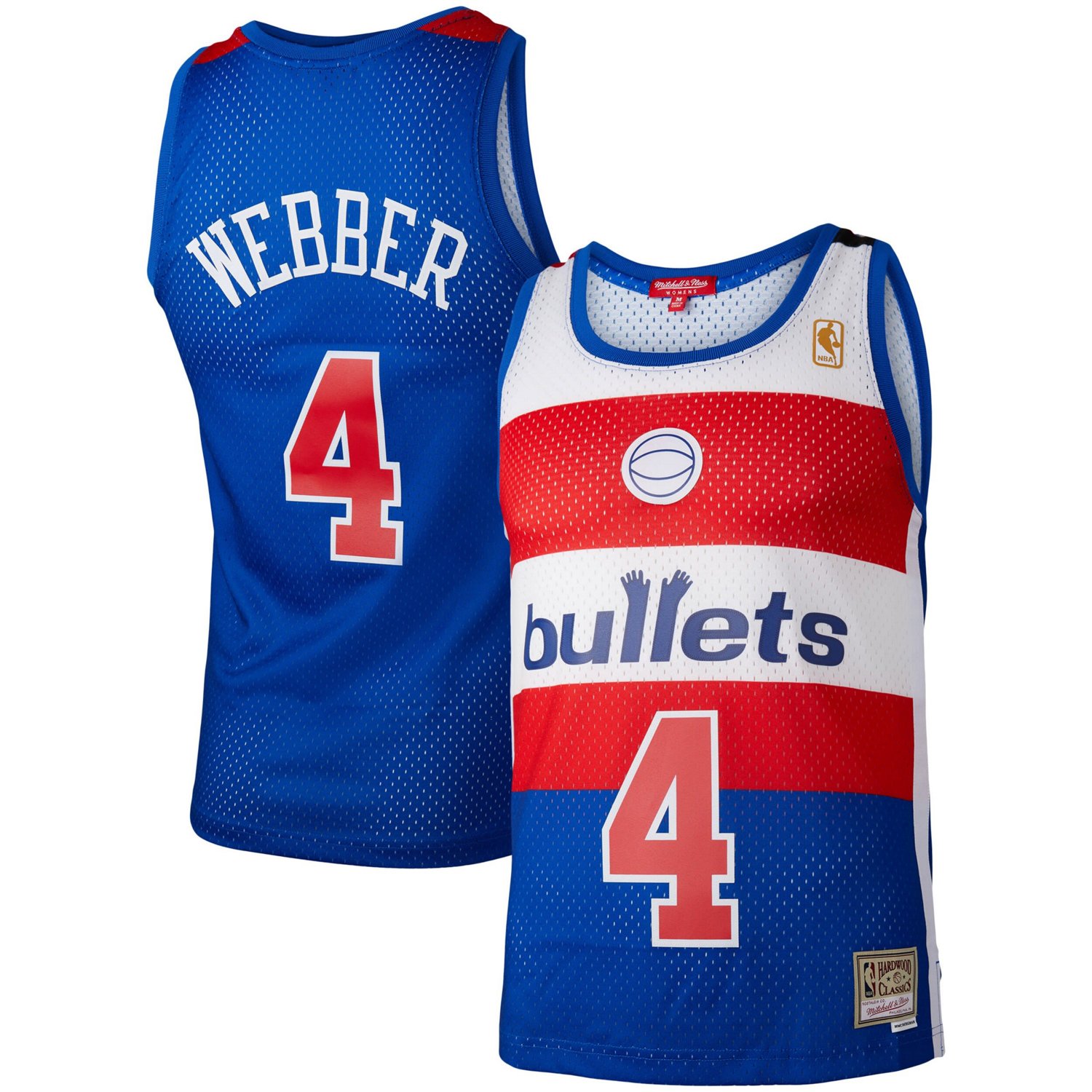 Mitchell  Ness Chris Webber Washington Bullets Hardwood Classics 1996 Swingman Jersey