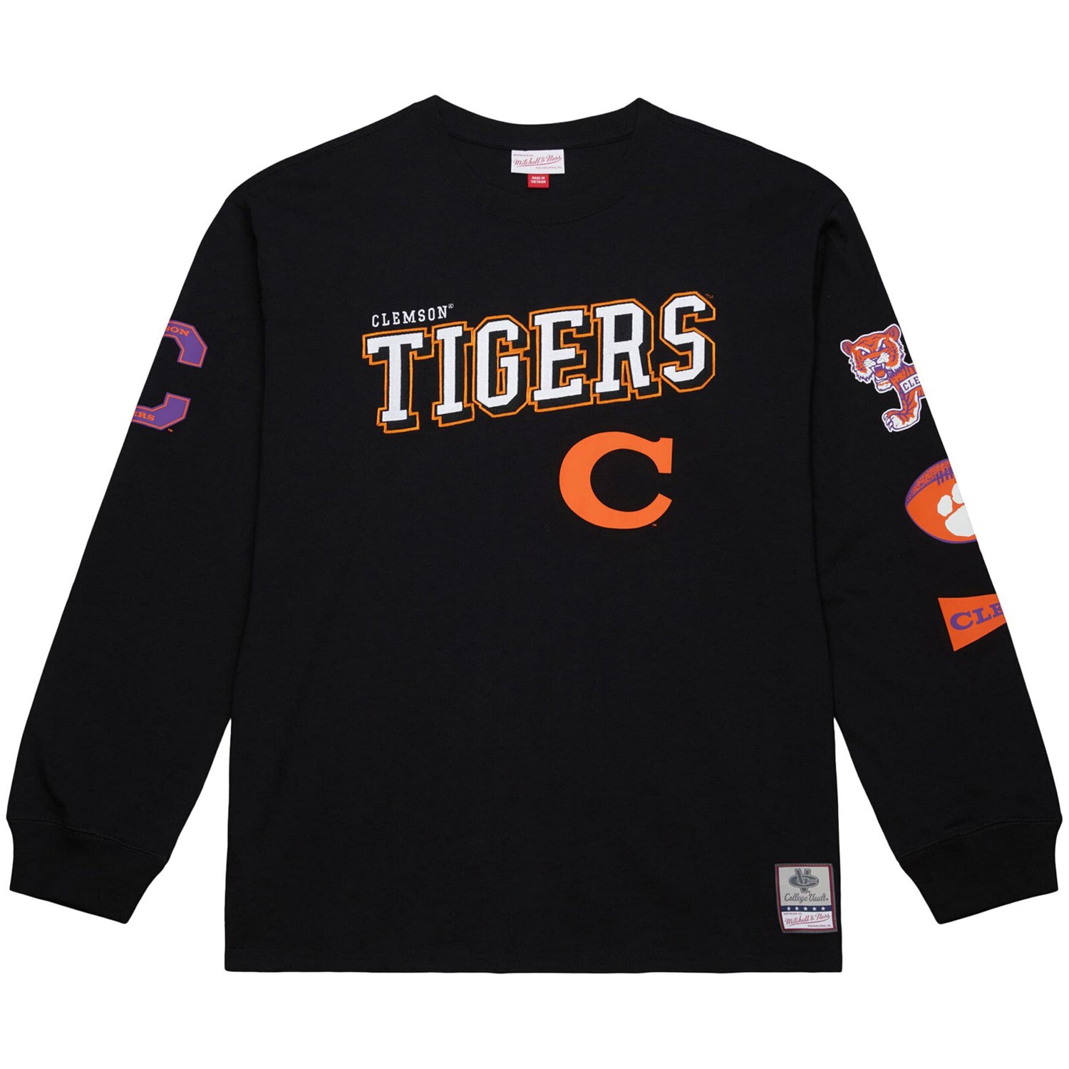 Mitchell  Ness Clemson Tigers Training Camp Long Sleeve T-Shirt - view number 2