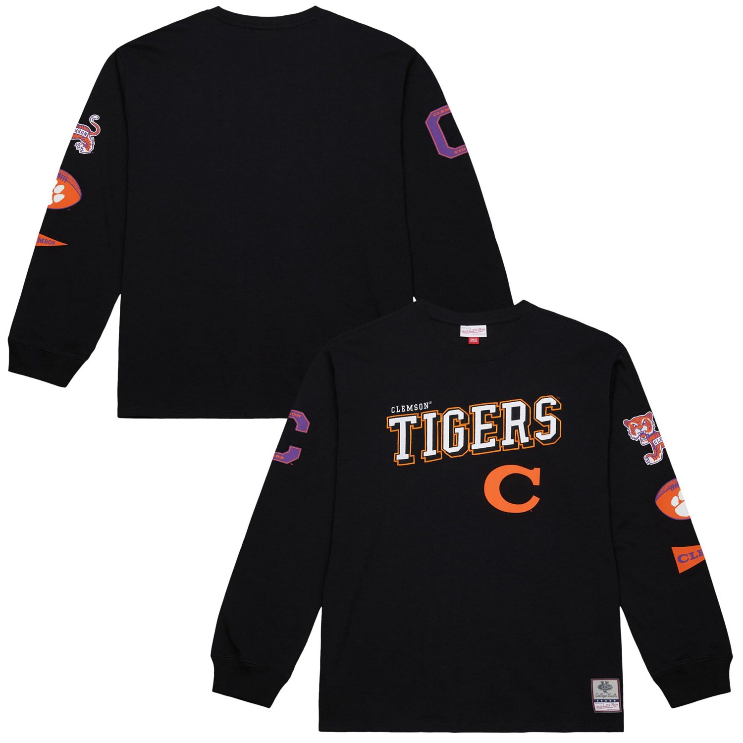 Mitchell  Ness Clemson Tigers Training Camp Long Sleeve T-Shirt - view number 1
