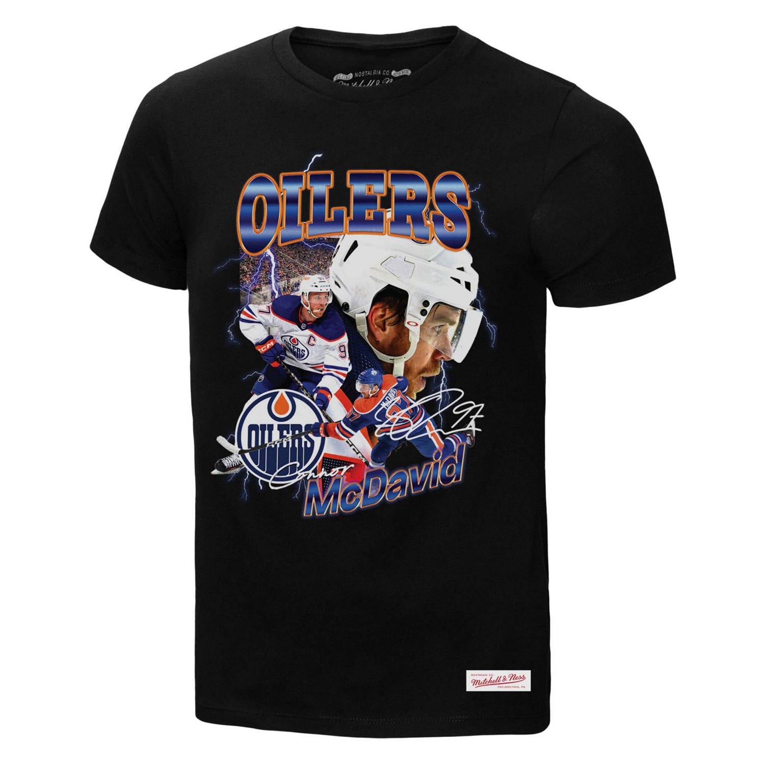 Mitchell  Ness Connor McDavid Edmonton Oilers 20 Player Graphic T-Shirt - view number 2
