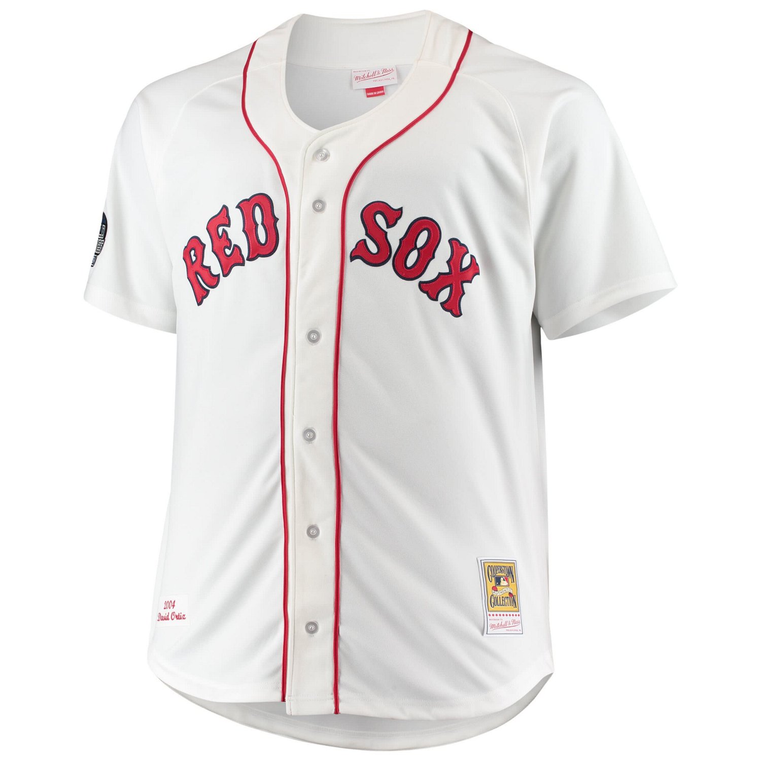 Mitchell  Ness David Ortiz Boston Red Sox Big  Tall Home Authentic Player Jersey - view number 2