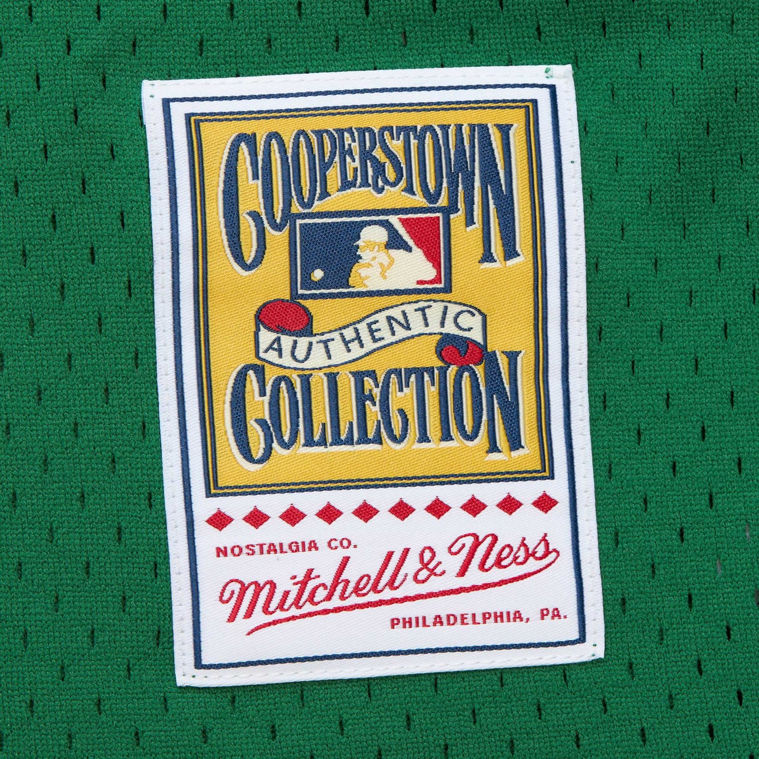 Mitchell  Ness David Ortiz Kelly Boston Red Sox Cooperstown Collection Mesh Batting Practice Jersey                              - view number 4