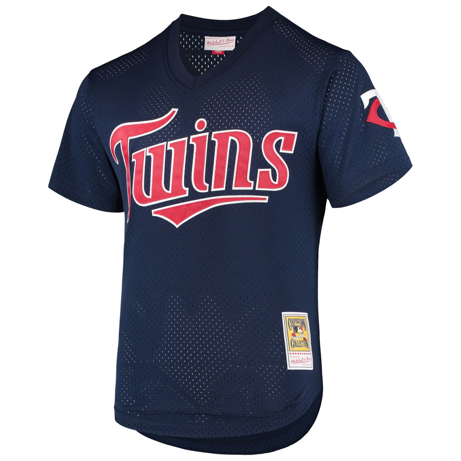 Mitchell  Ness David Ortiz Minnesota Twins 2002 Cooperstown Collection Mesh Batting Practice Jersey - view number 2