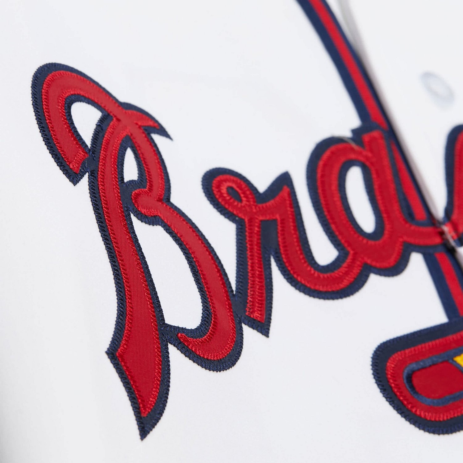 Mitchell  Ness Deion Sanders Atlanta Braves Cooperstown Collection 1992 Authentic Jersey