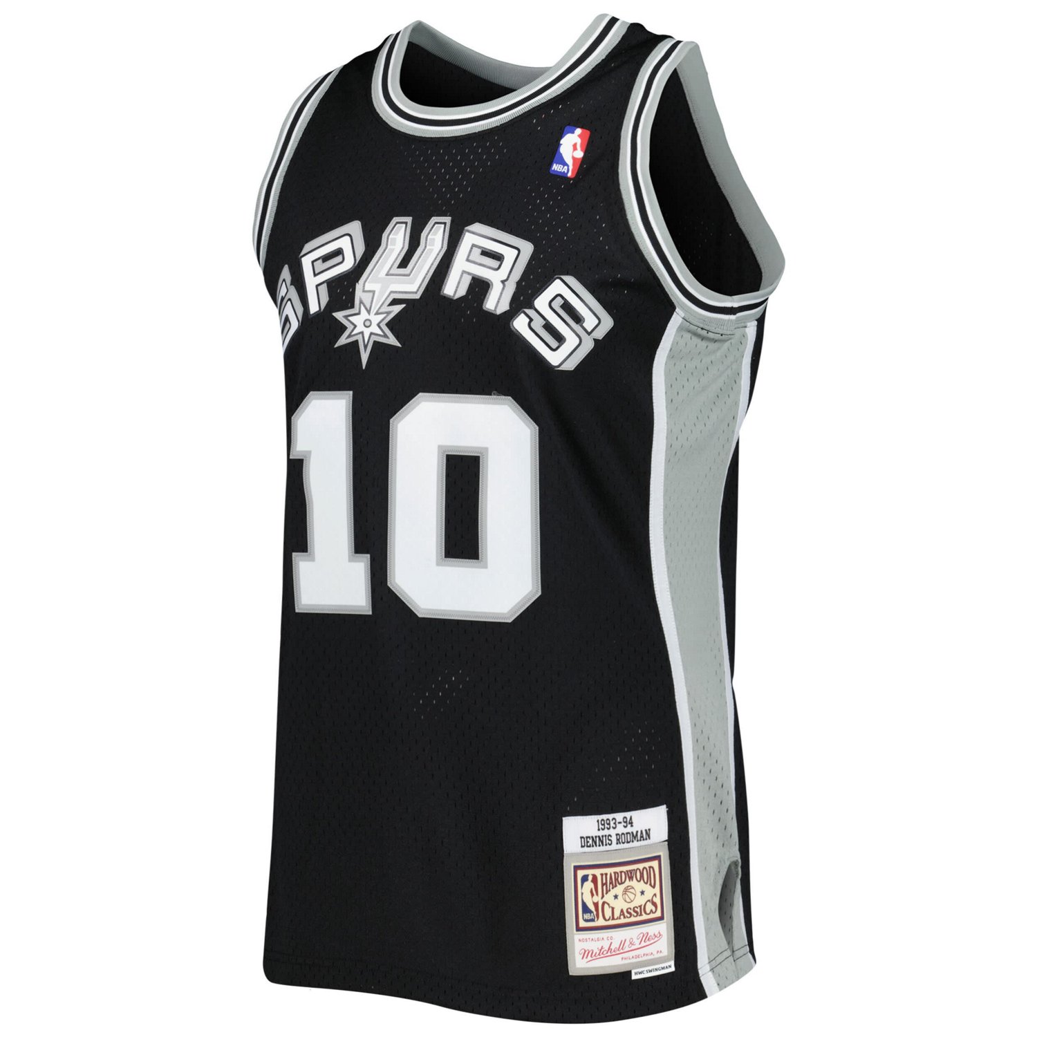 Mitchell  Ness Dennis Rodman San Antonio Spurs 2001/02 Hardwood Classics Swingman Jersey - view number 2