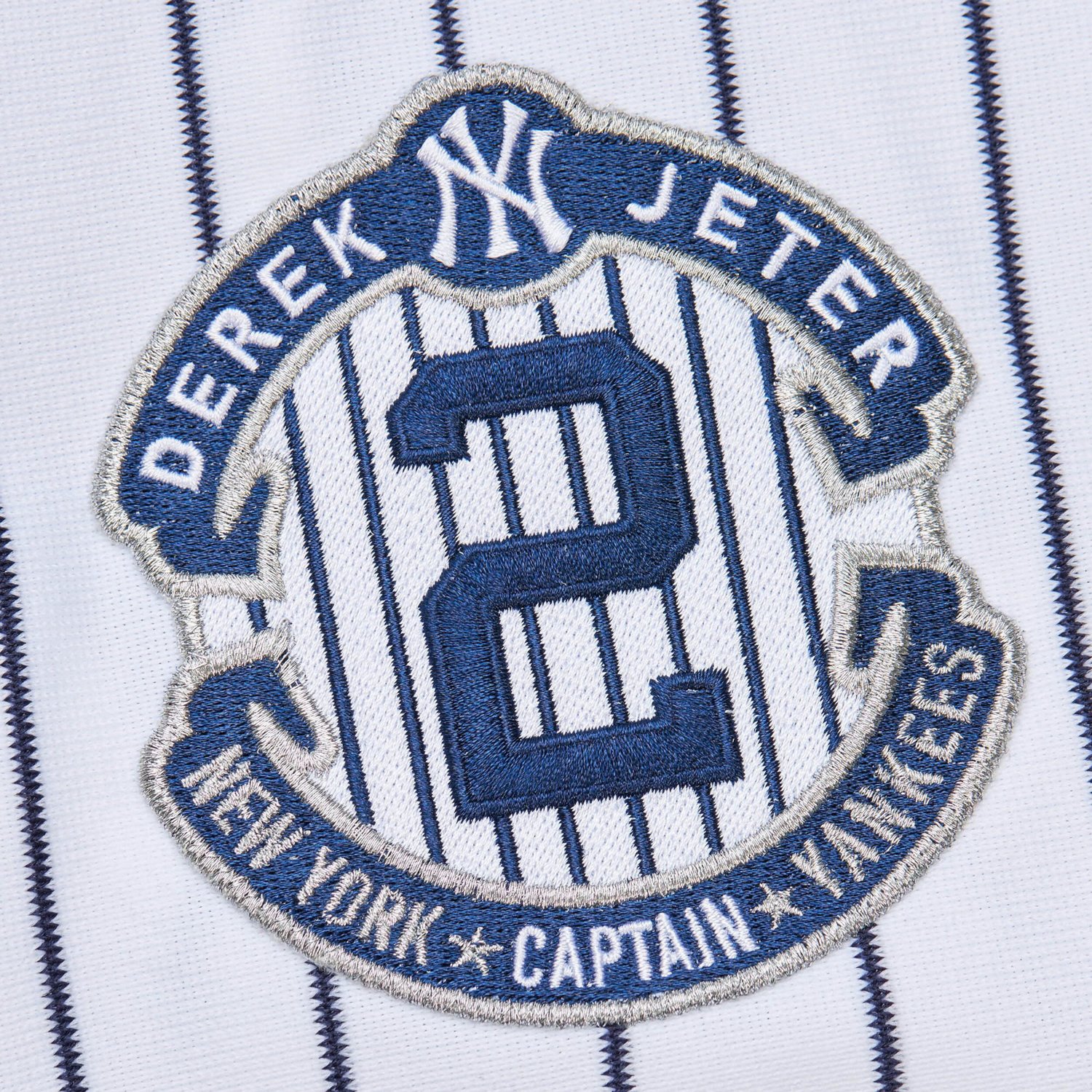 Mitchell  Ness Derek Jeter New York Yankees 2014 Cooperstown Collection Authentic Throwback Jersey                               - view number 4