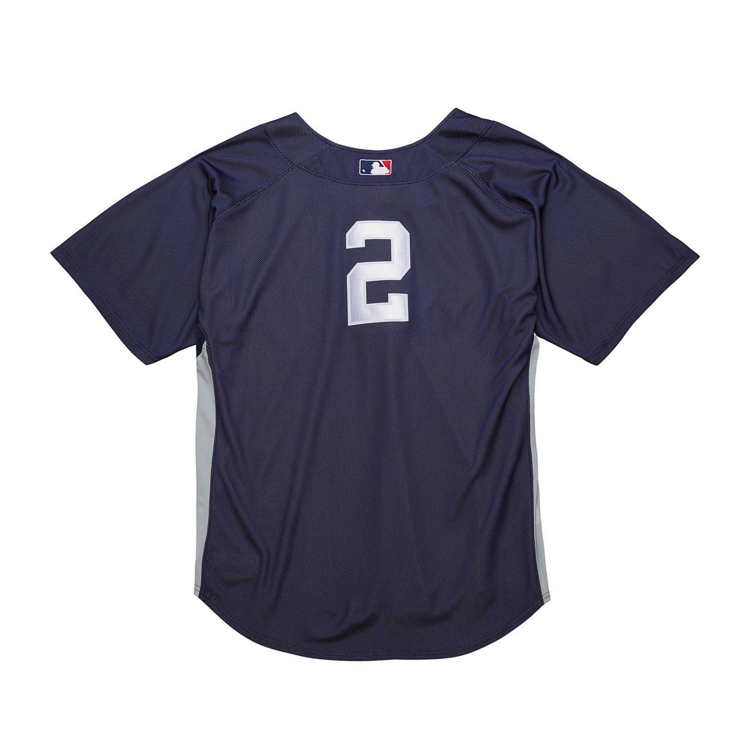 Mitchell  Ness Derek Jeter New York Yankees Cooperstown Collection Batting Practice Jersey                                       - view number 3