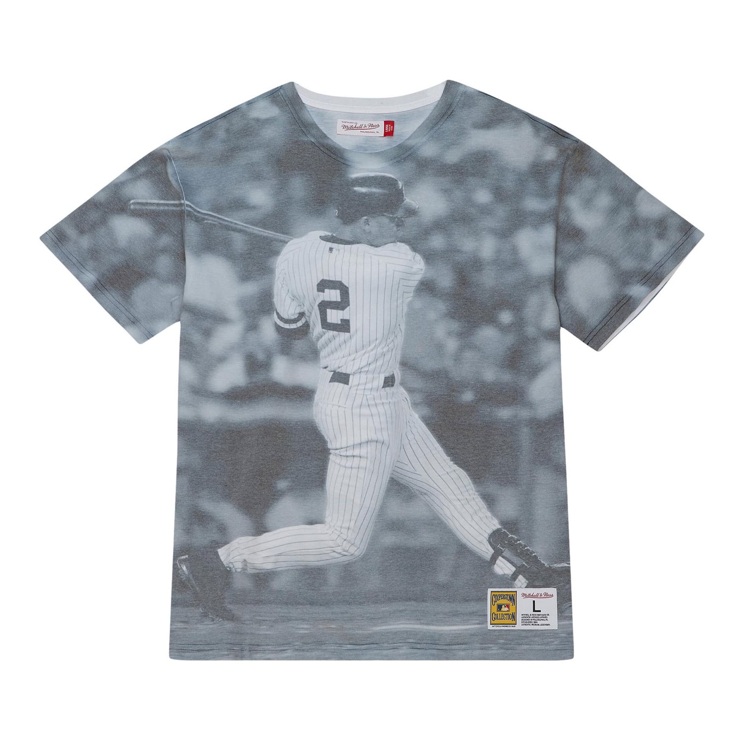 Mitchell  Ness Derek Jeter New York Yankees Cooperstown Collection Highlight Sublimated Player Graphic T-Shirt