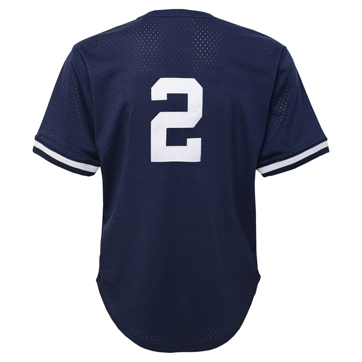 Mitchell  Ness Derek Jeter New York Yankees Cooperstown Collection Mesh Batting Practice Jersey