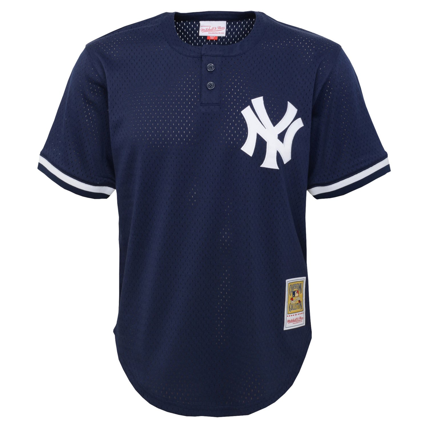 Mitchell  Ness Derek Jeter New York Yankees Cooperstown Collection Mesh Batting Practice Jersey