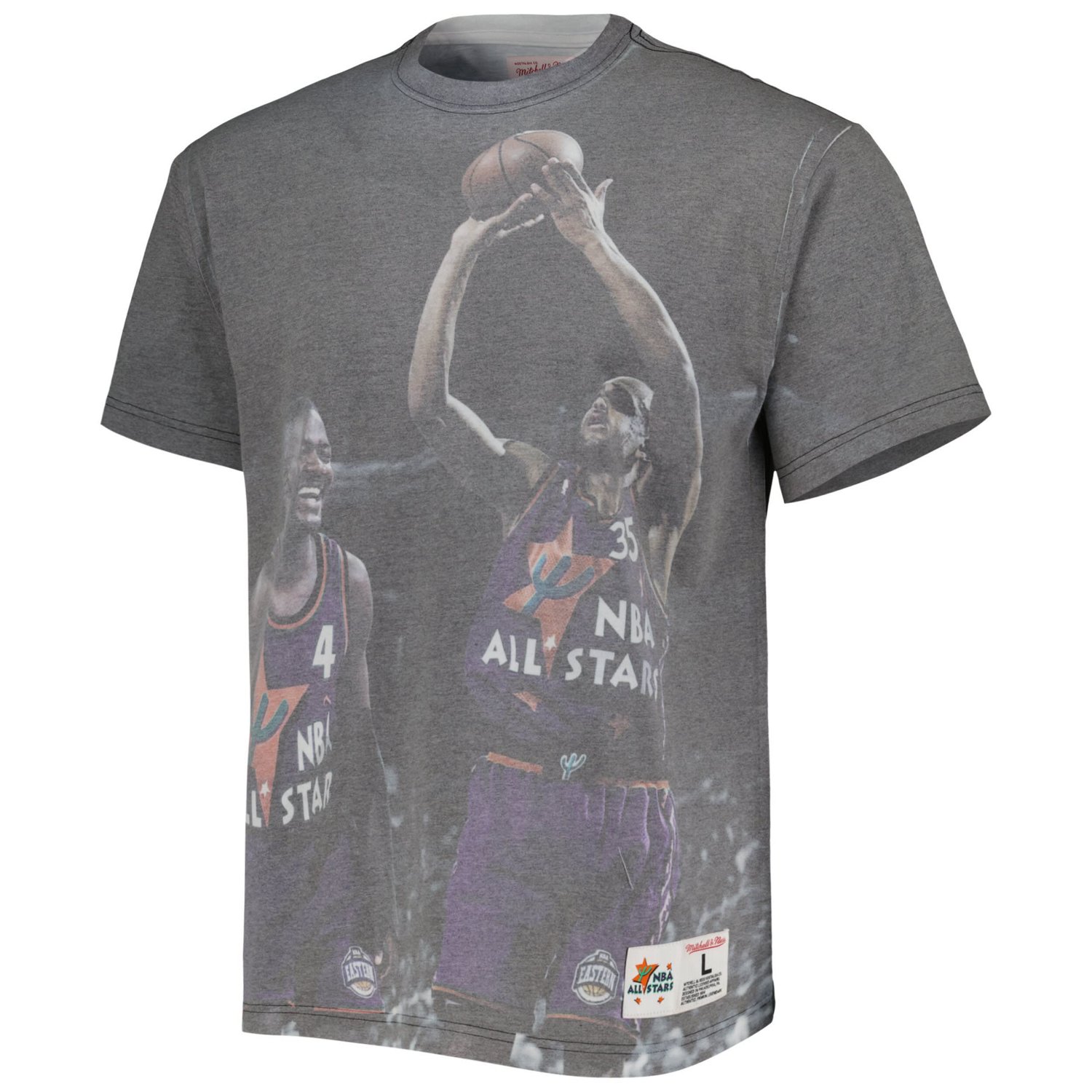 Mitchell  Ness Detroit Pistons Above the Rim Graphic T-Shirt                                                                     - view number 2