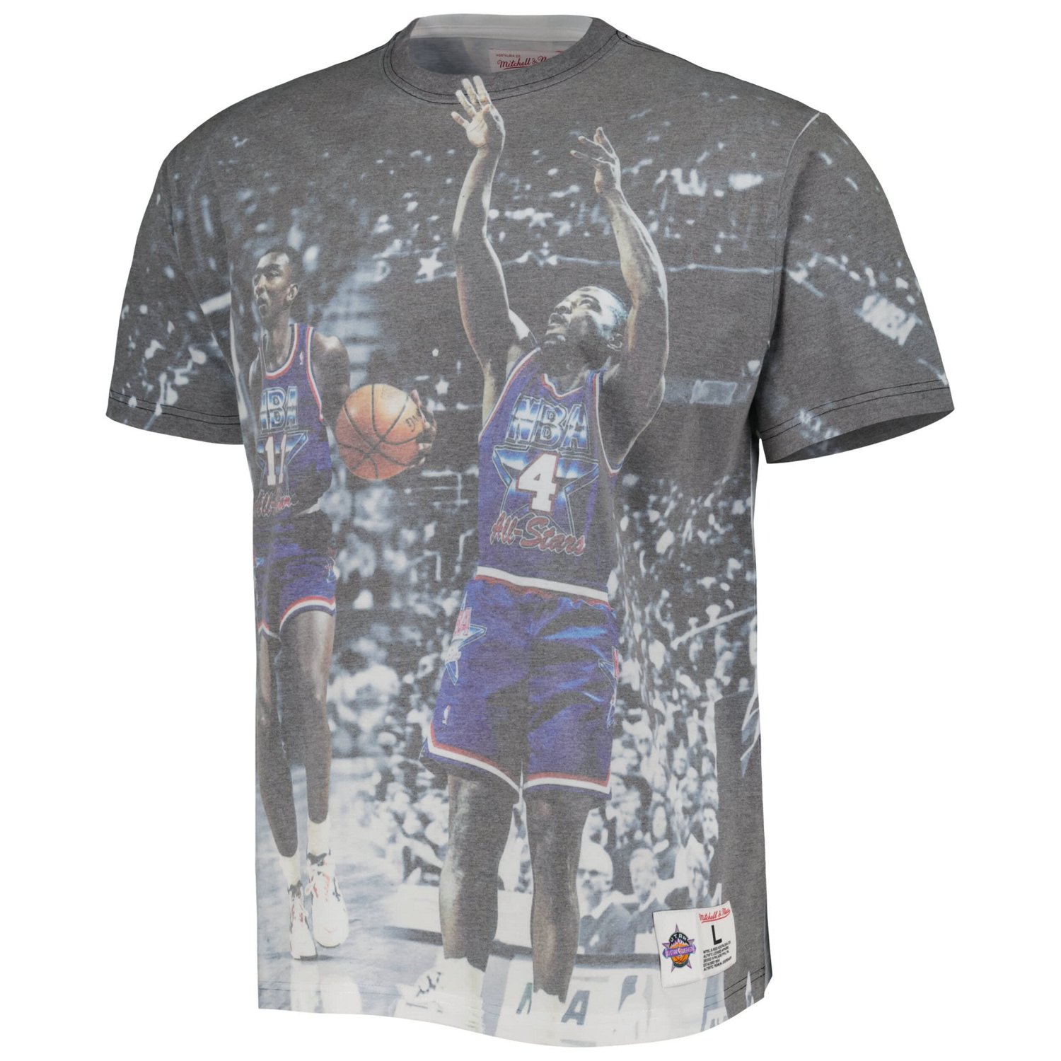 Mitchell  Ness Detroit Pistons Above the Rim Graphic T-Shirt                                                                     - view number 2