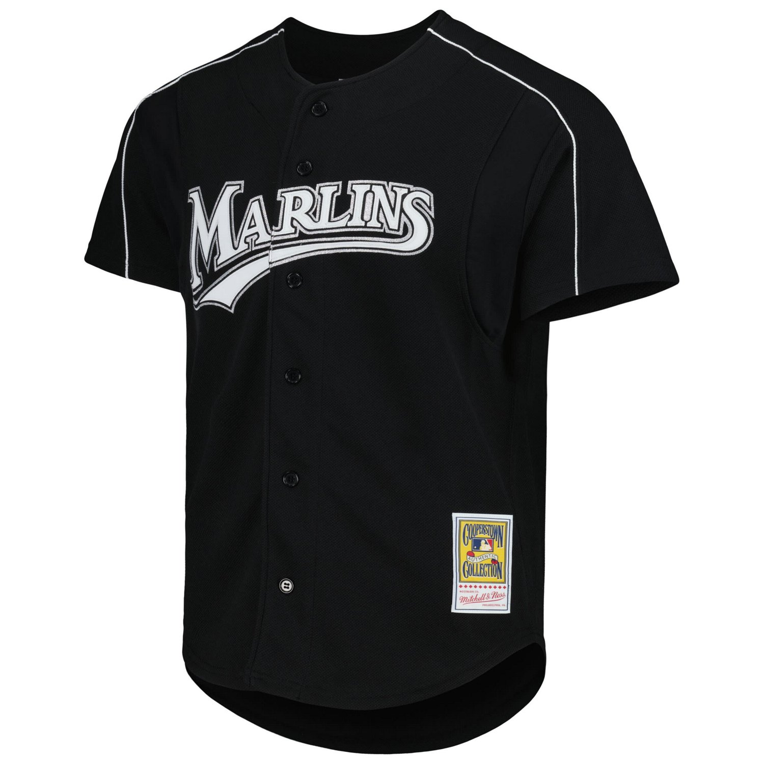 Mitchell  Ness Dontrelle Willis Florida Marlins Cooperstown Collection Mesh Batting Practice Button-Up Jersey